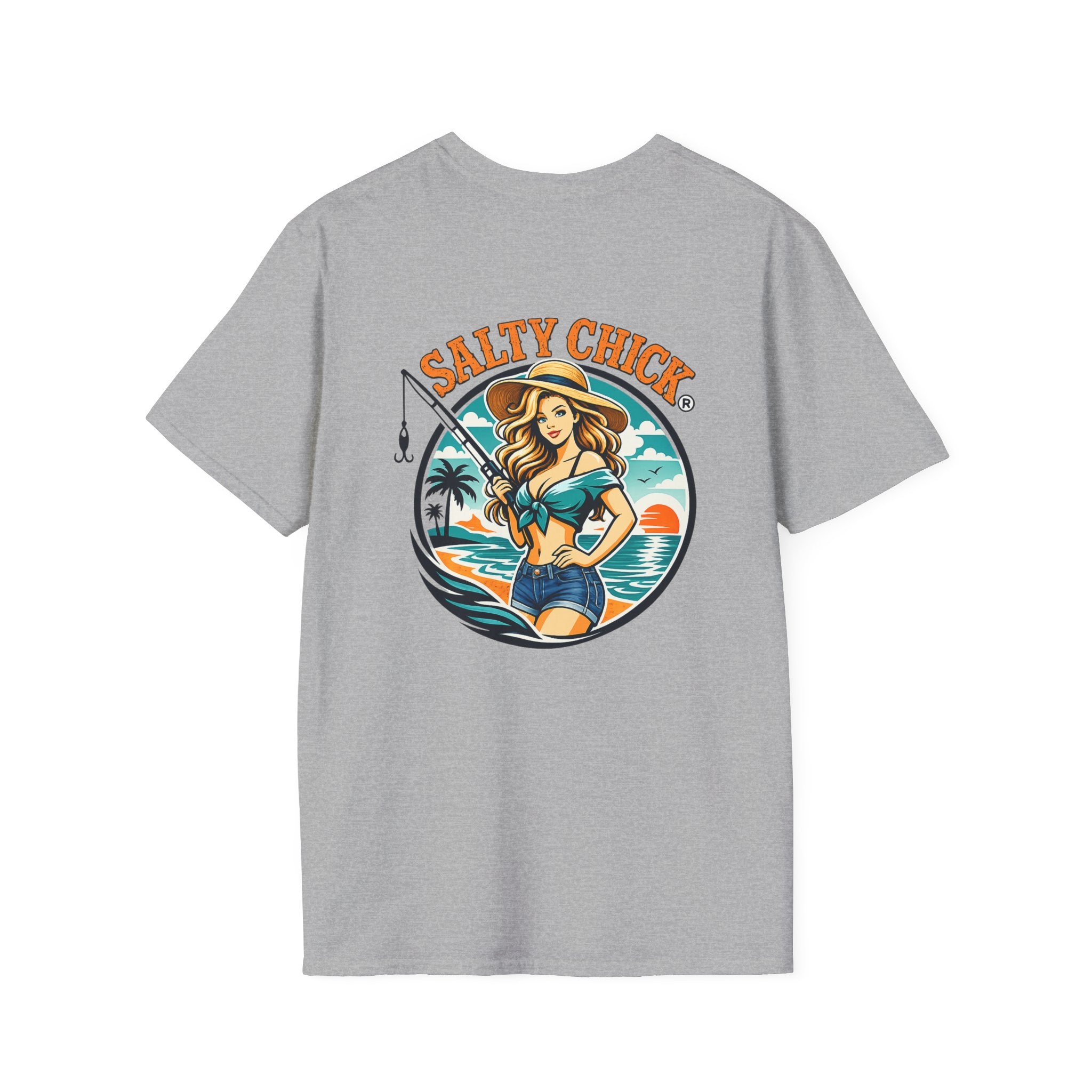 Cotton Front Design Tee- Girly