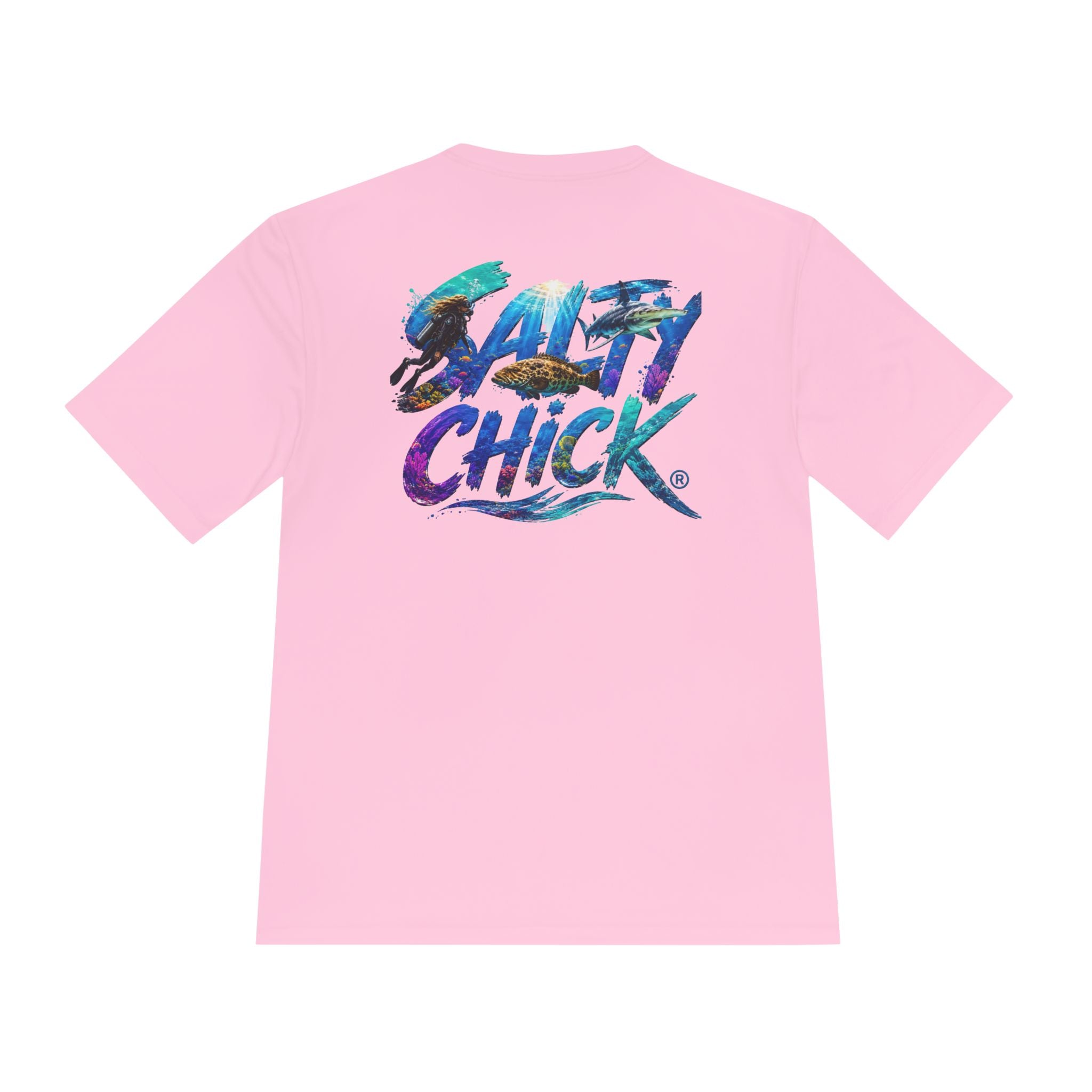 Unisex Moisture Wicking Tee- Divers