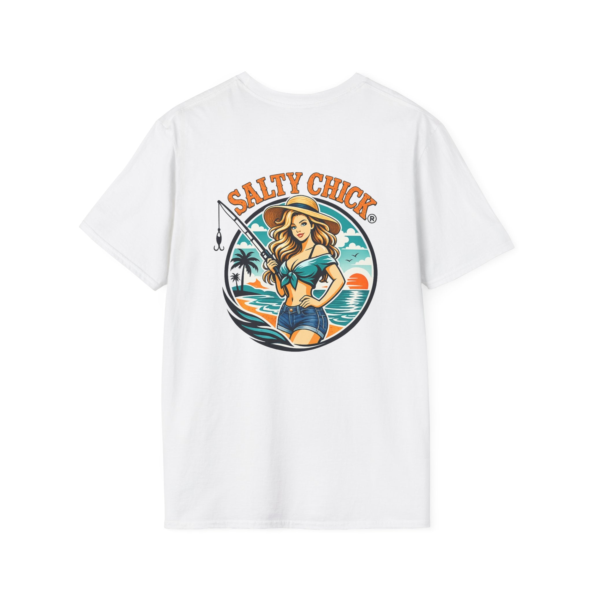 Cotton Front Design Tee- Girly