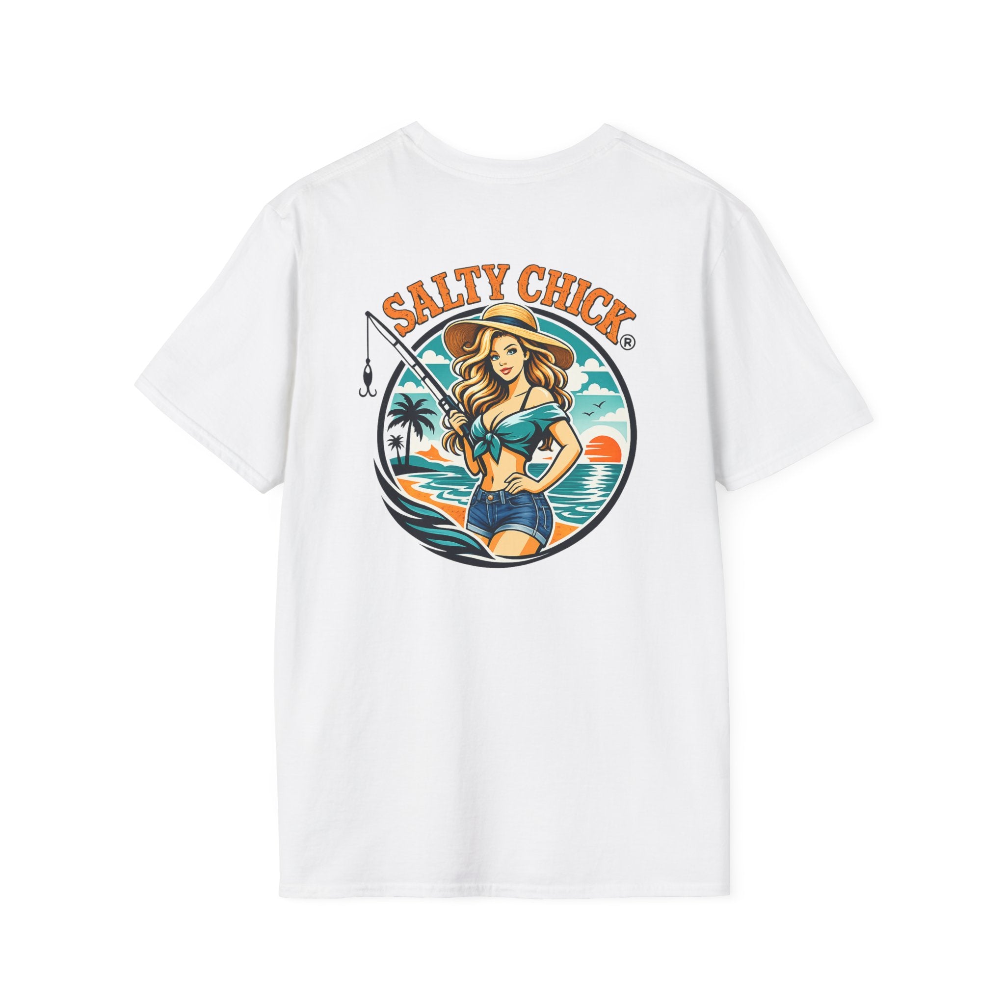 Cotton Front Design Tee- Girly