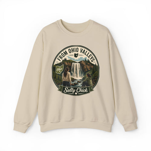 Cotton Ohio Valleys Crewneck Sweatshirt