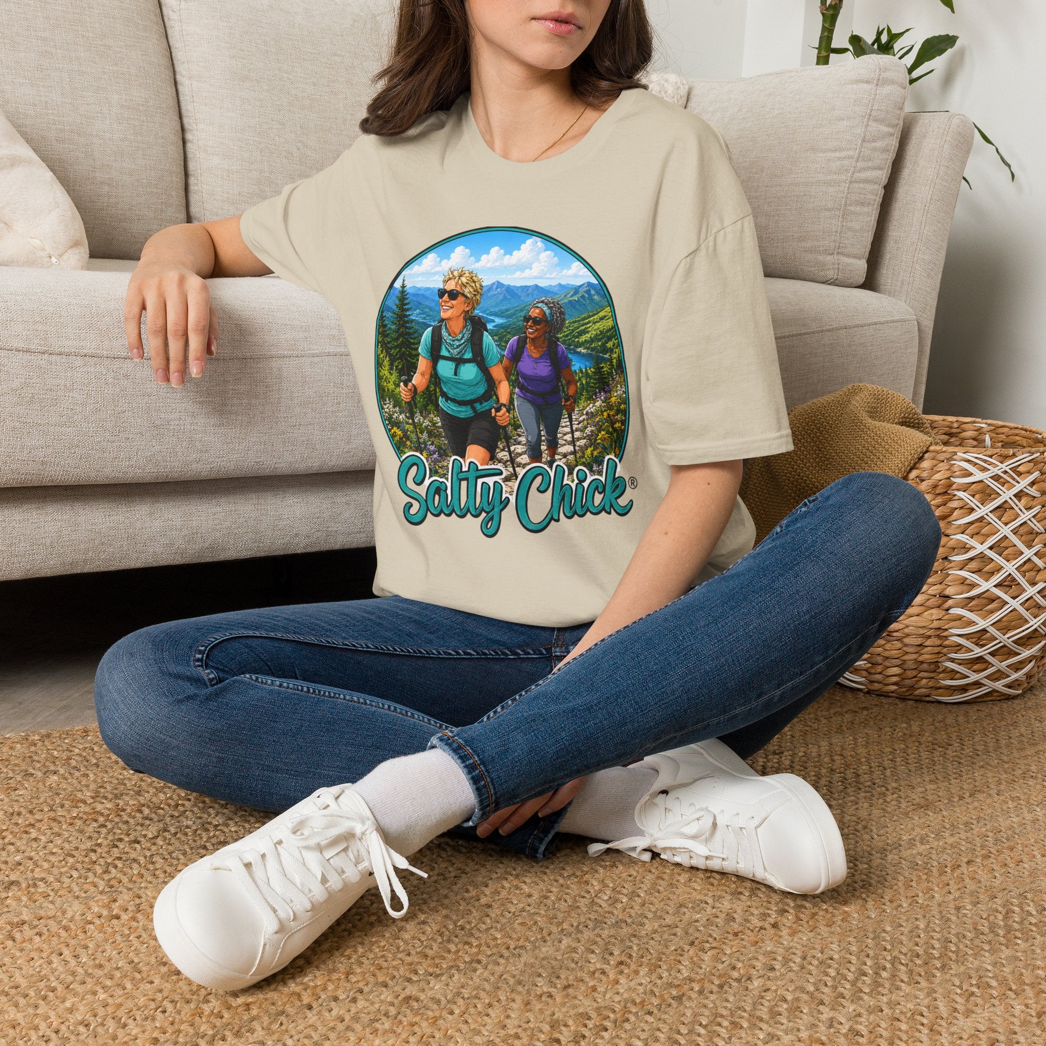 Cotton Tee- Hiking