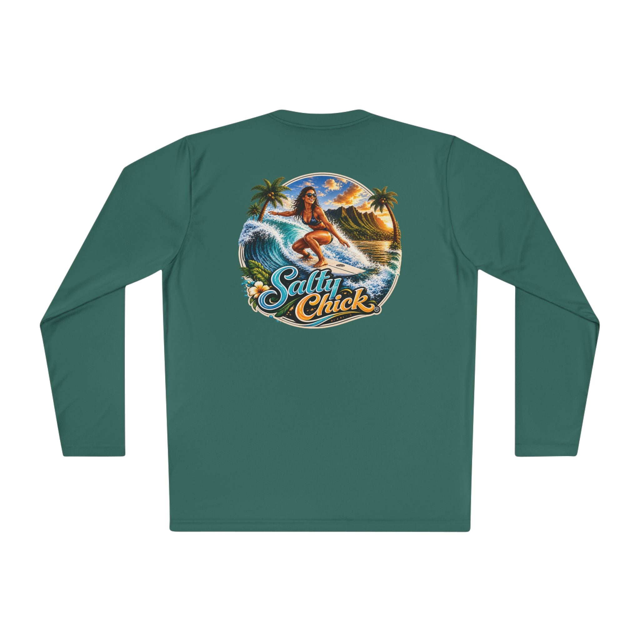 Unisex Moisture Wicking Long Sleeve- Surfer