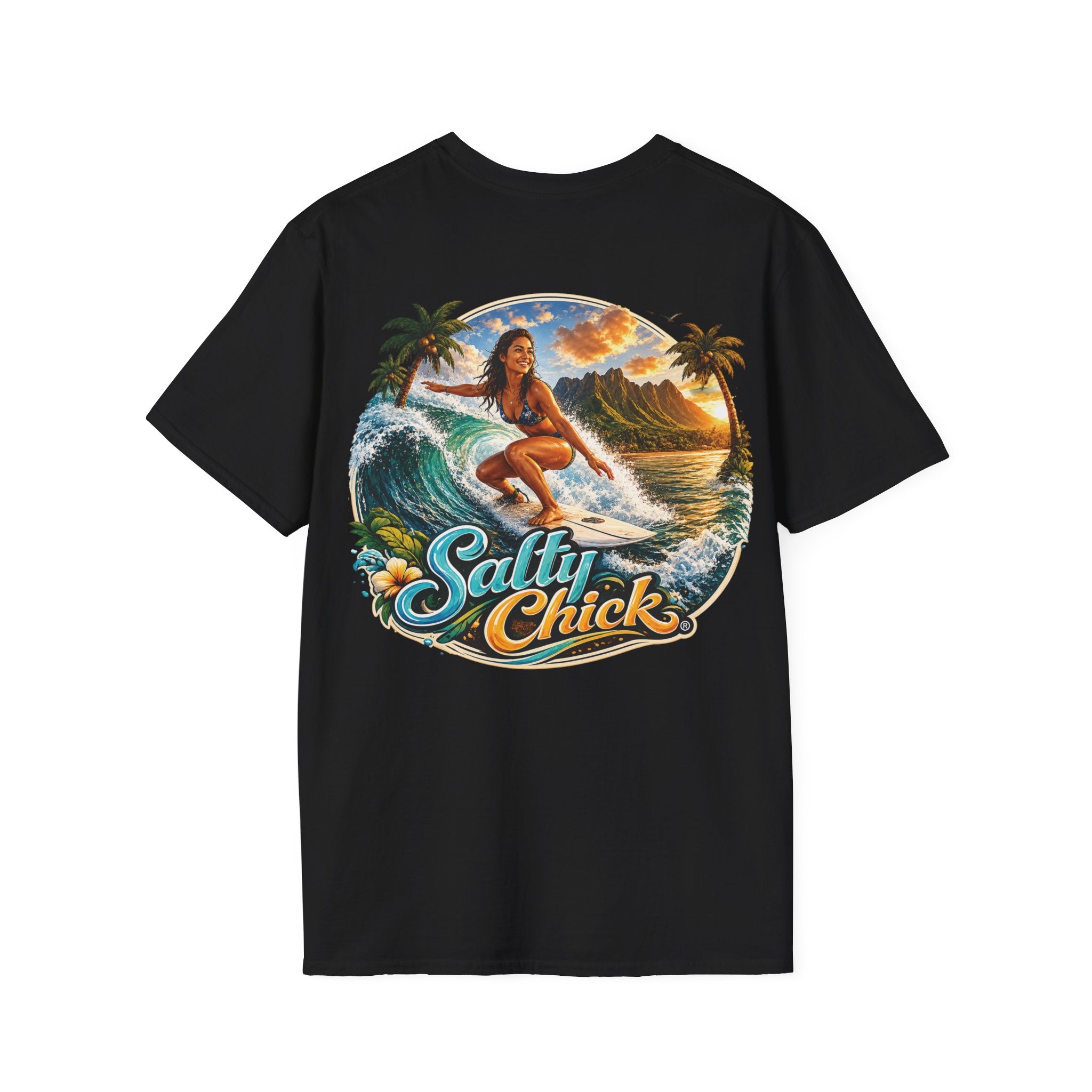 Cotton Tee- Surfer