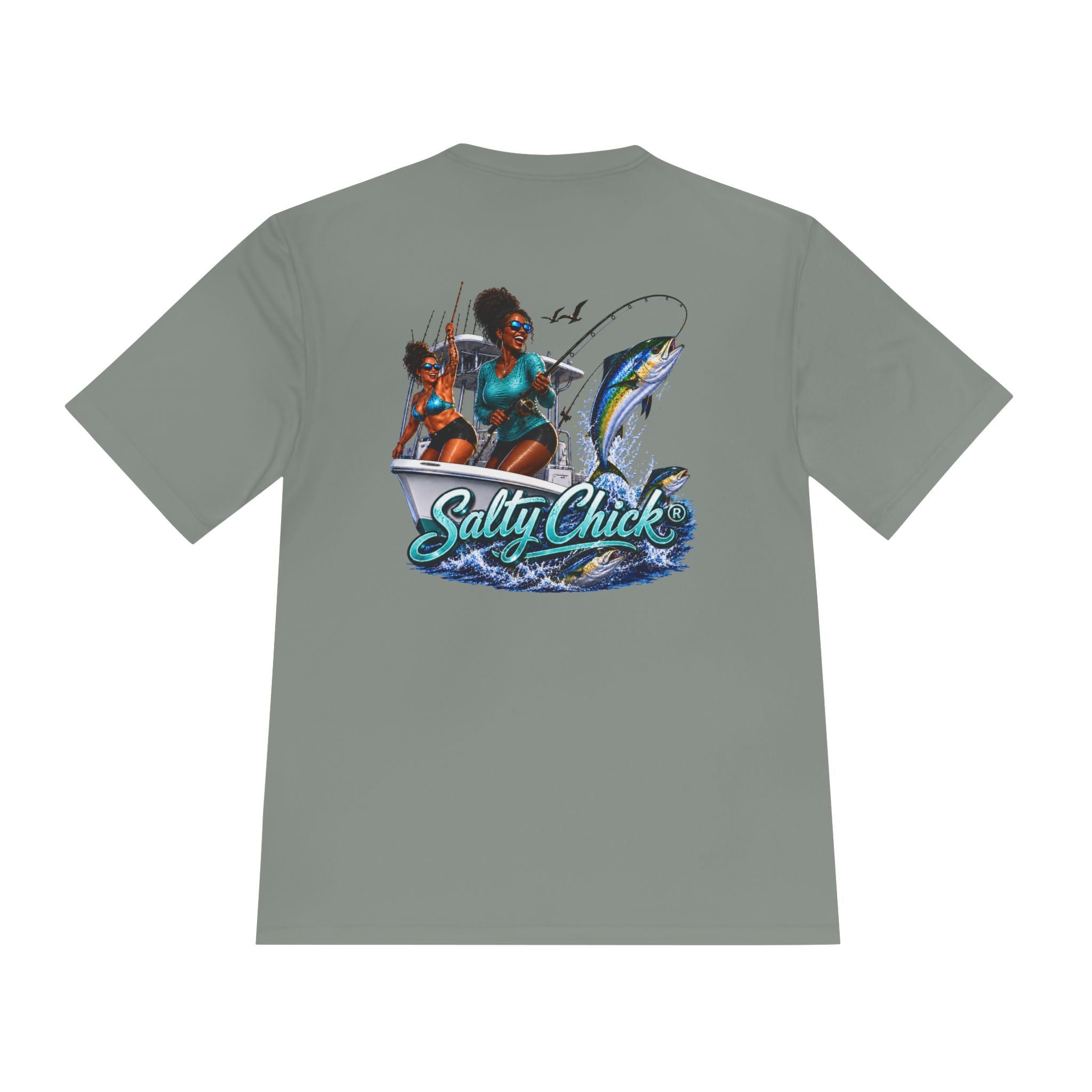 Unisex Moisture Wicking fishing Tee