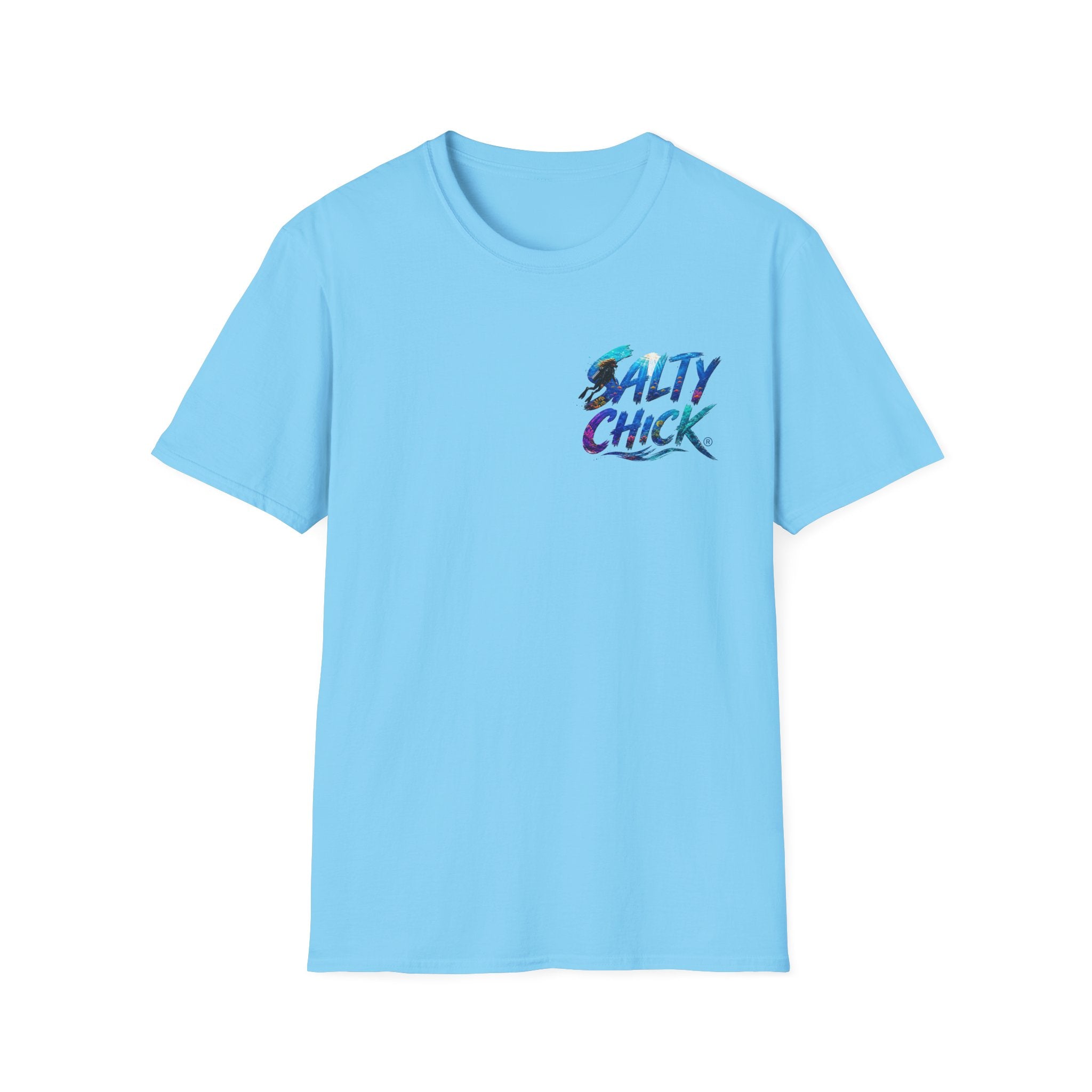 Cotton Tee- Diver lettering