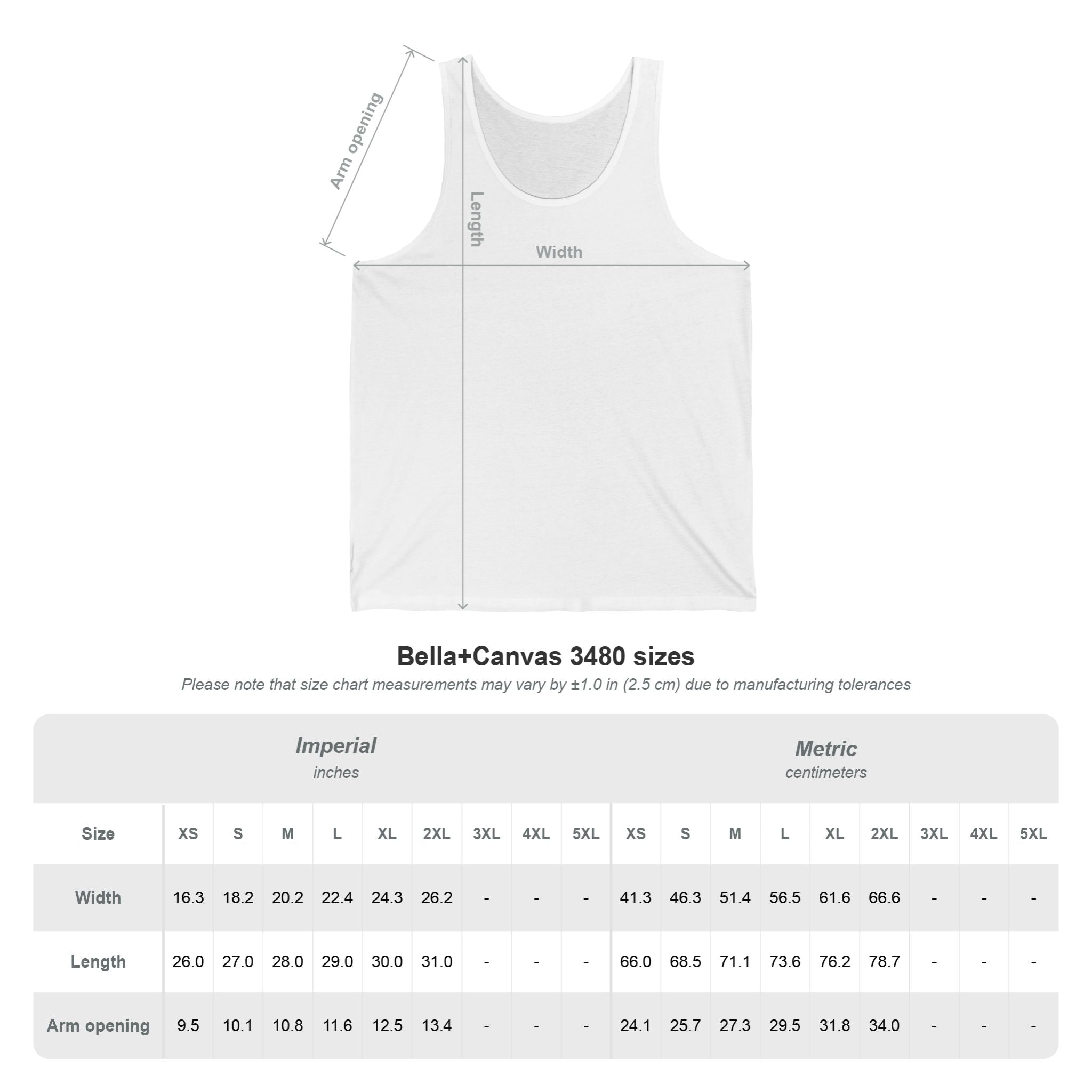Tank Top Front Design- Girly