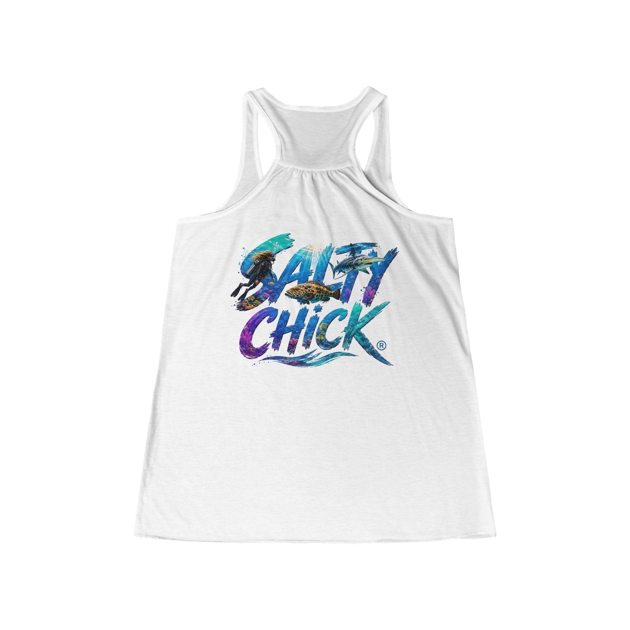 Racerback Tank Top – Divers lettering