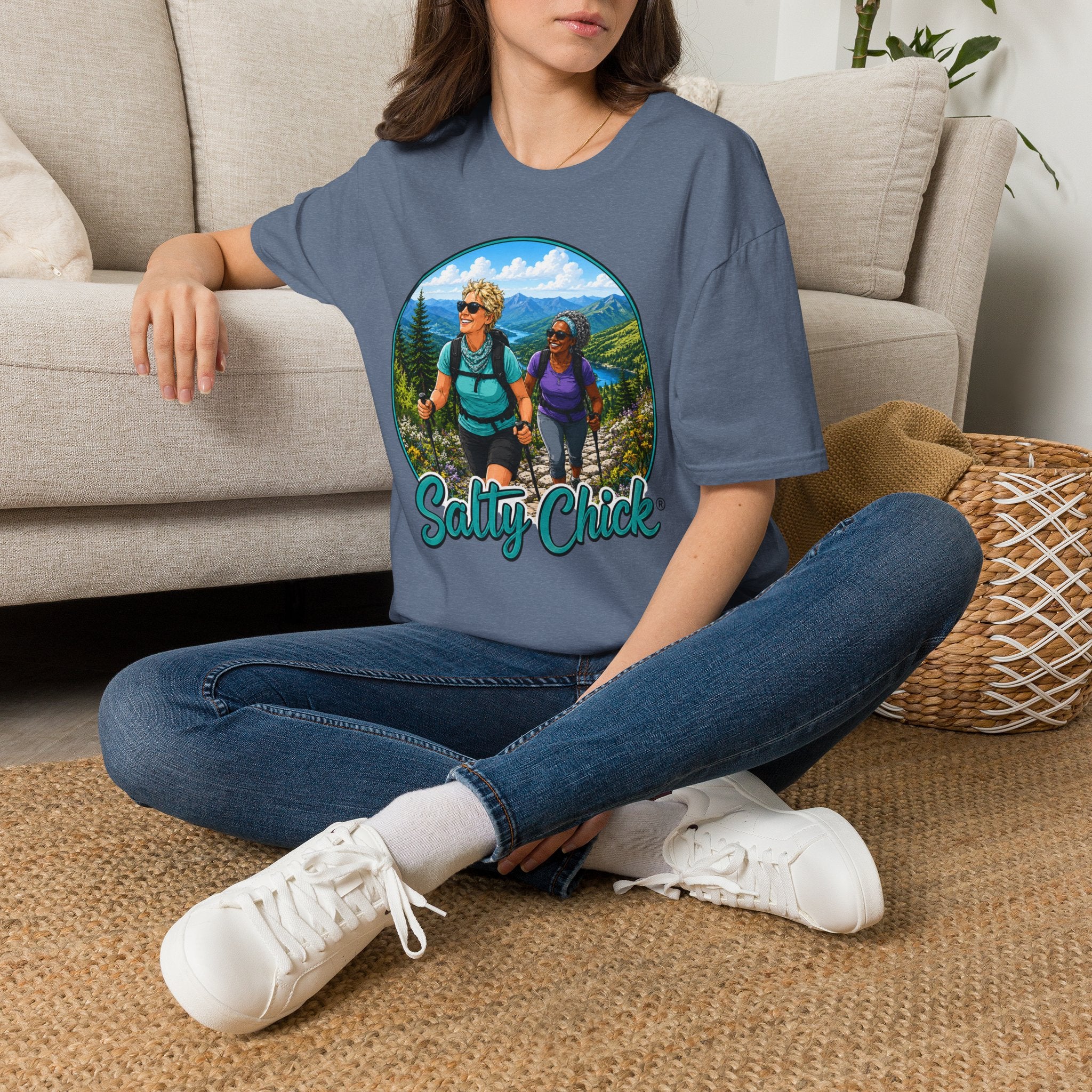 Cotton Tee- Hiking