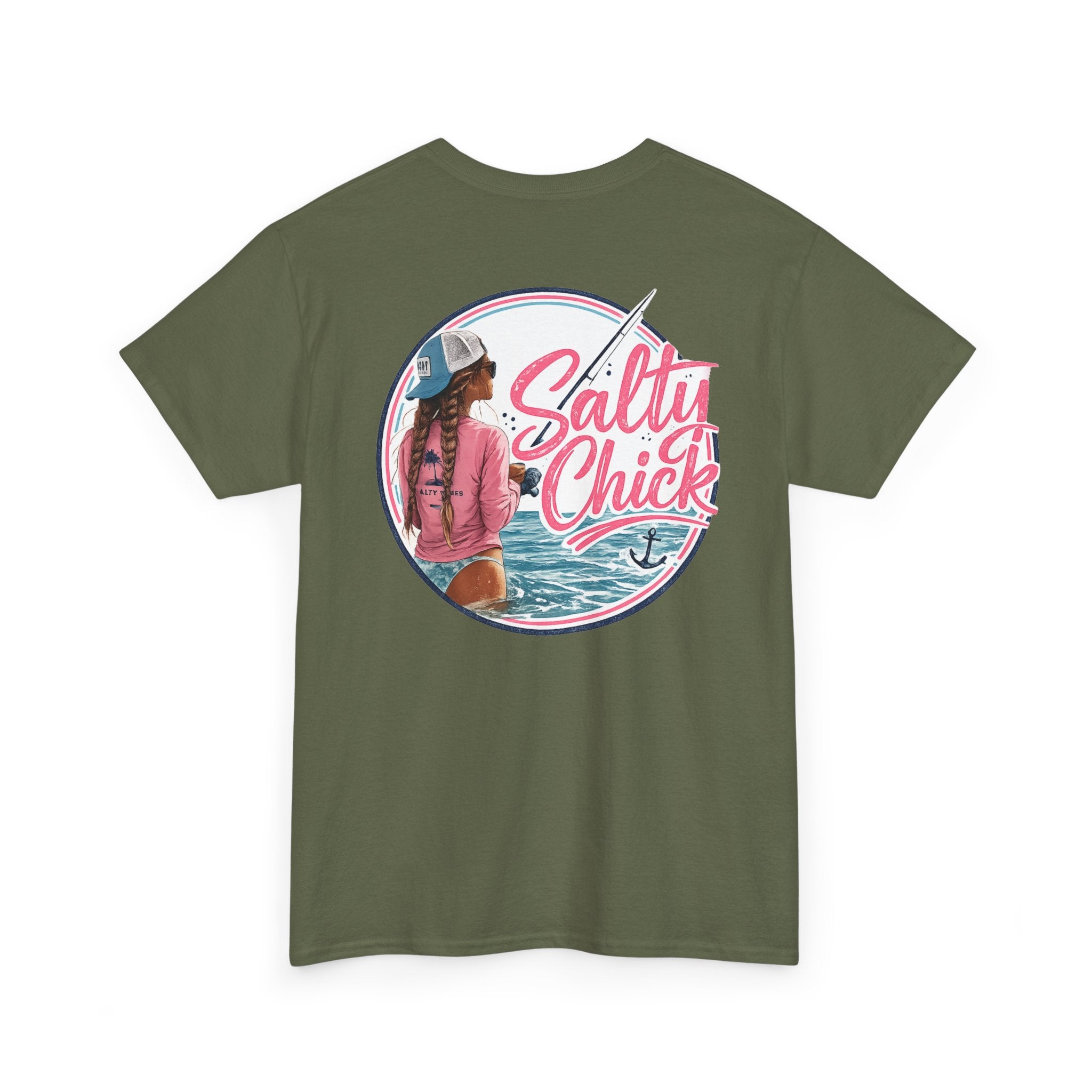 Unisex Heavy Cotton Tee- Fishing