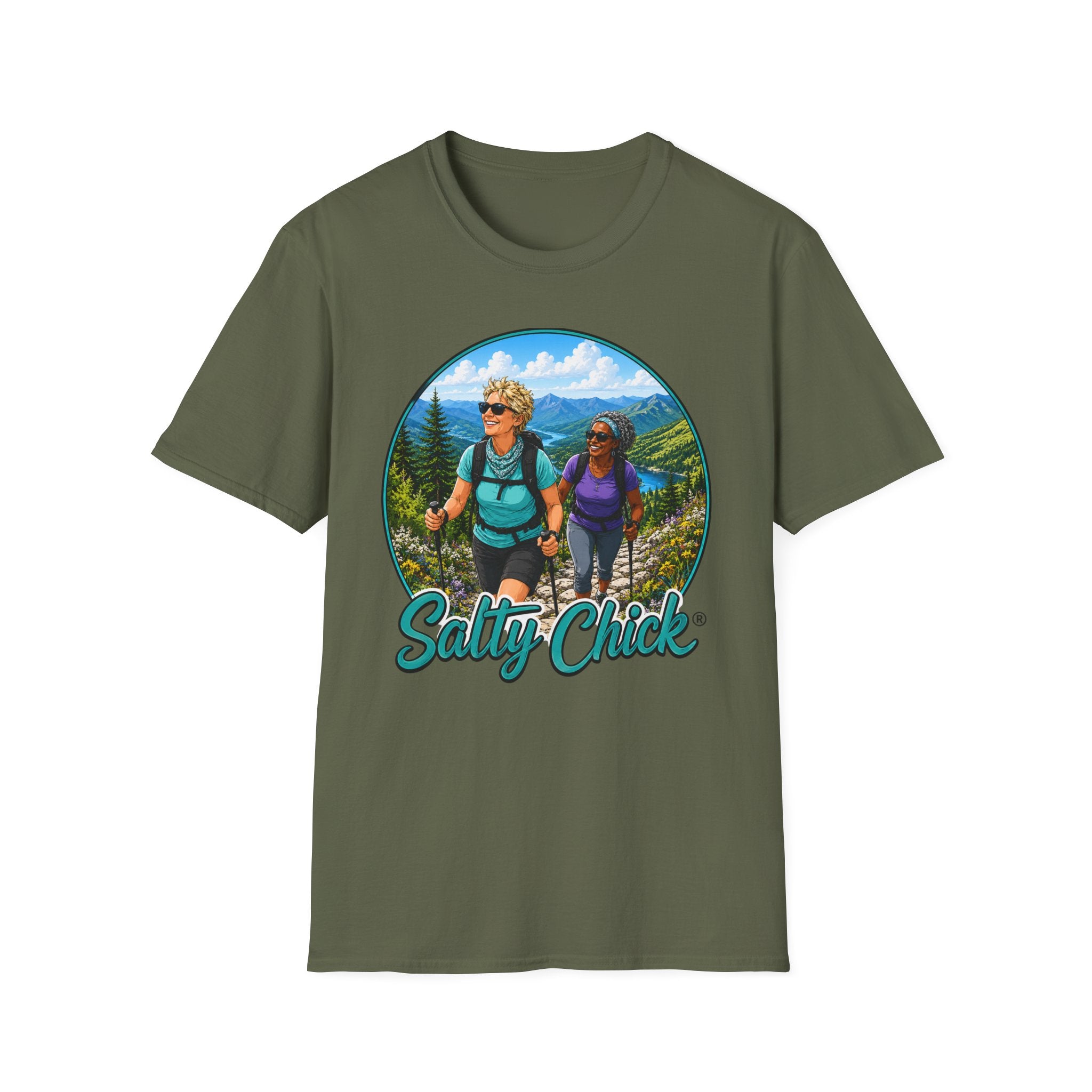 Cotton Tee- Hiking