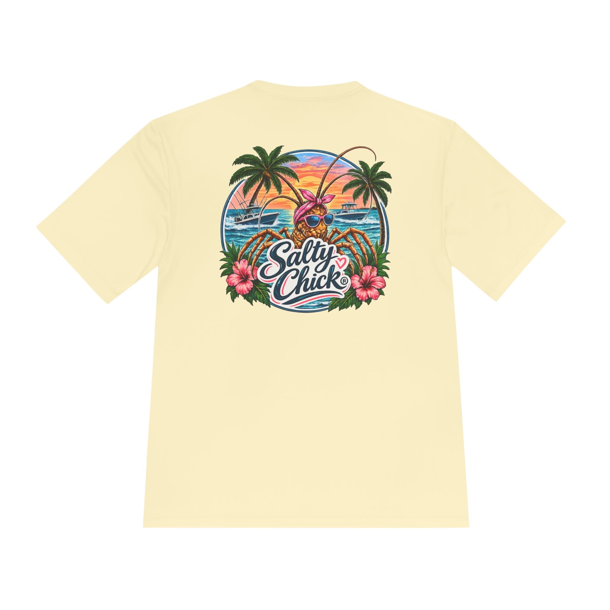 Unisex Moisture Wicking Tee- Lobstering 2