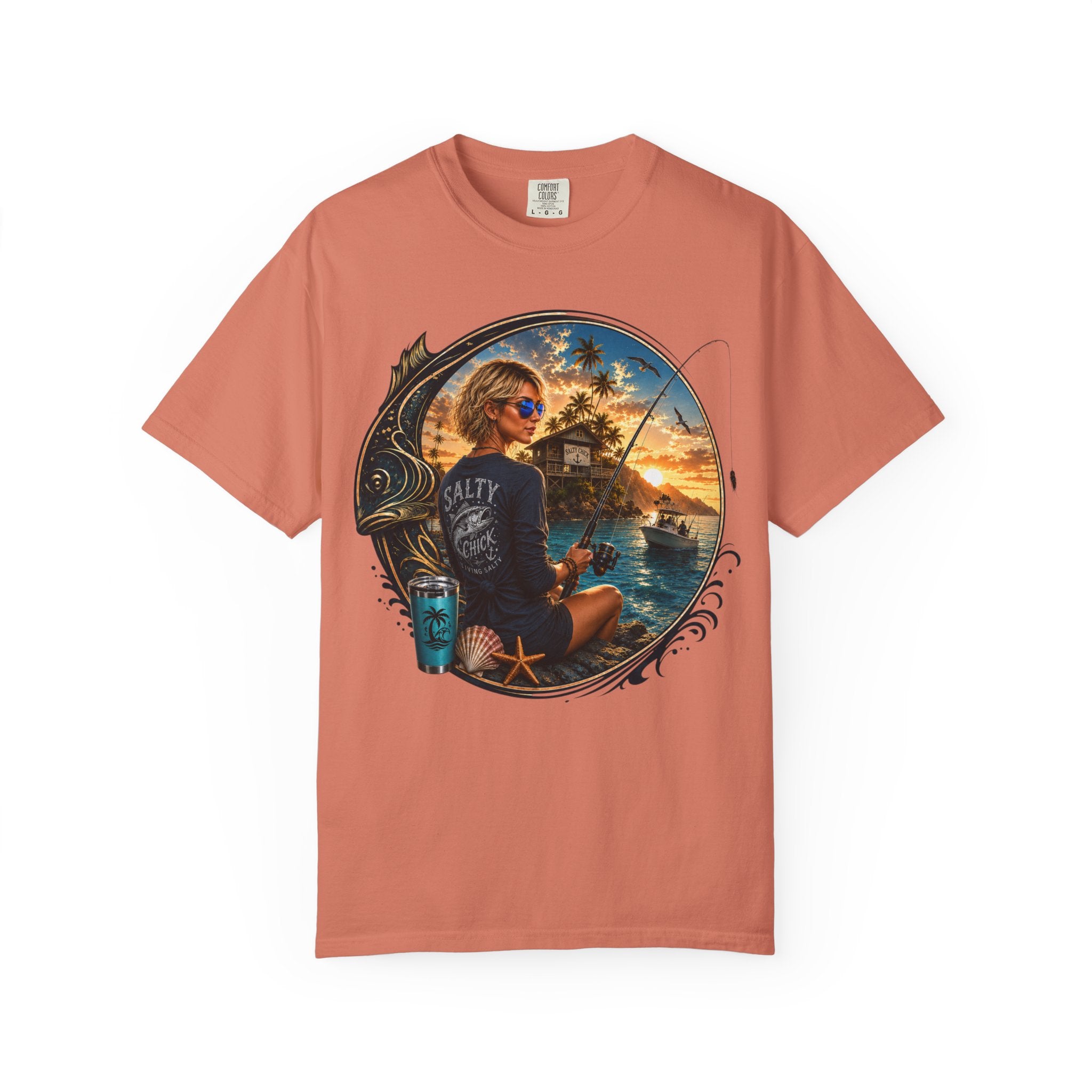 Cotton  fishing T‑Shirt