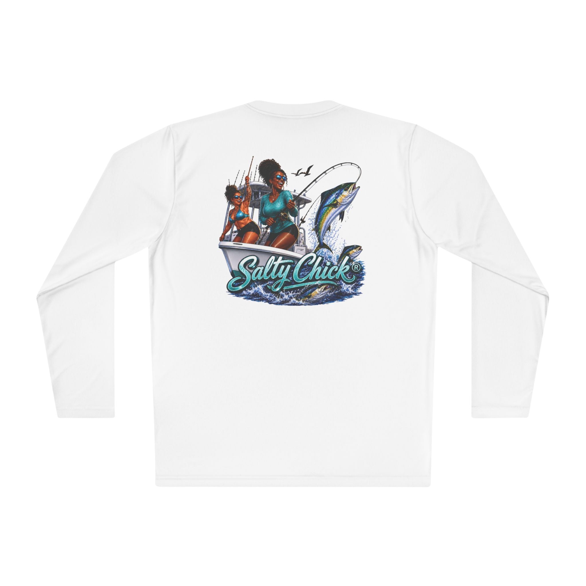 Unisex moisture wicking Long Sleeve fishing Tee