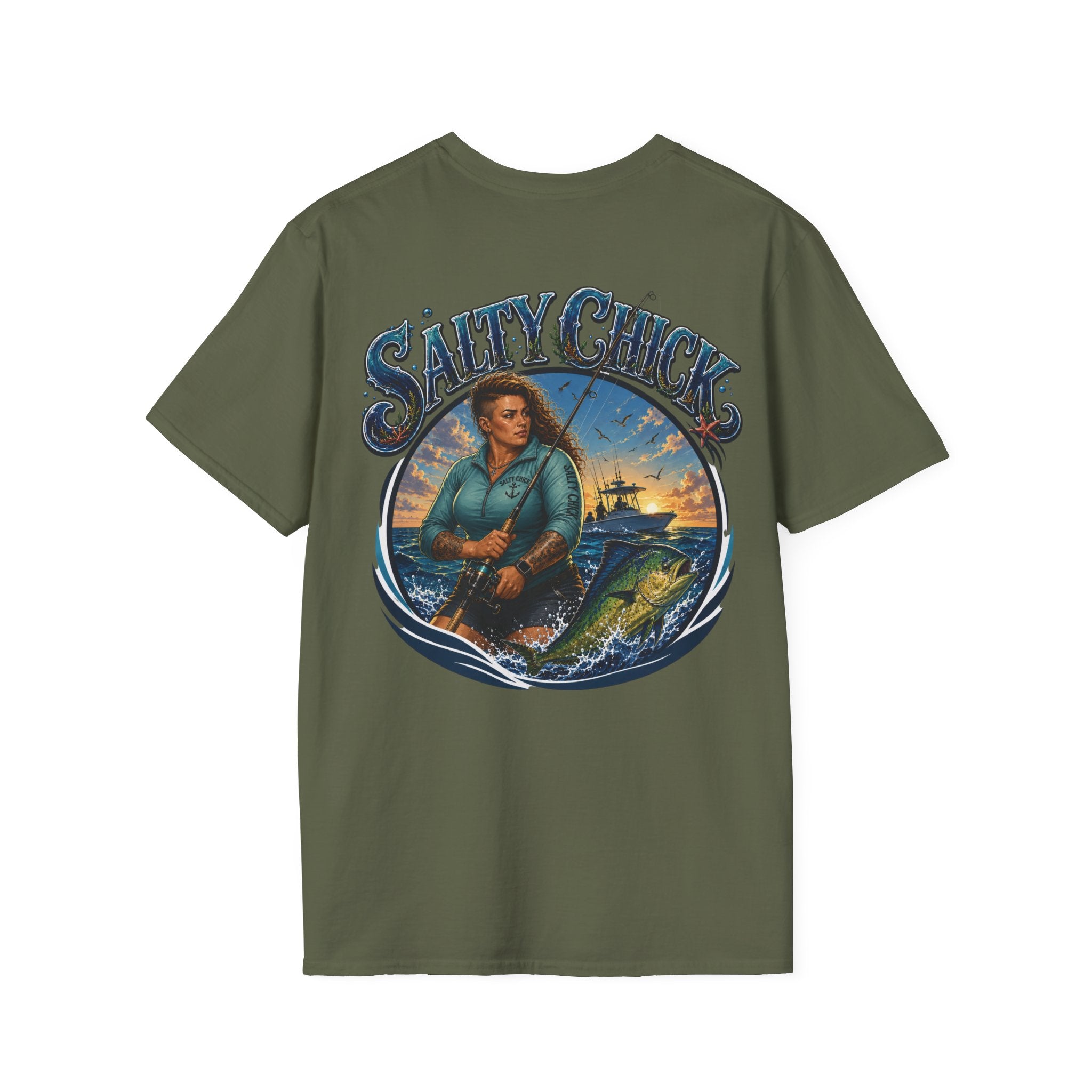 Cotton Tee- Fishing