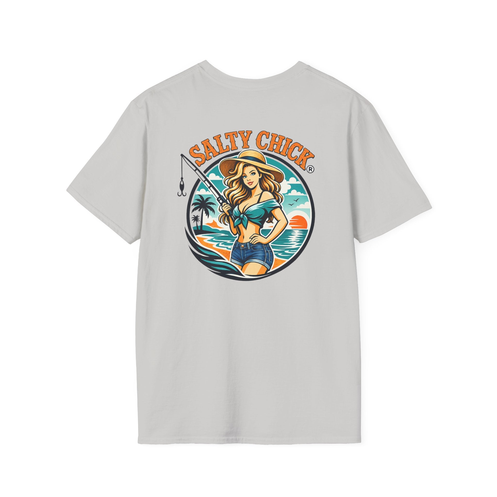 Cotton Front Design Tee- Girly