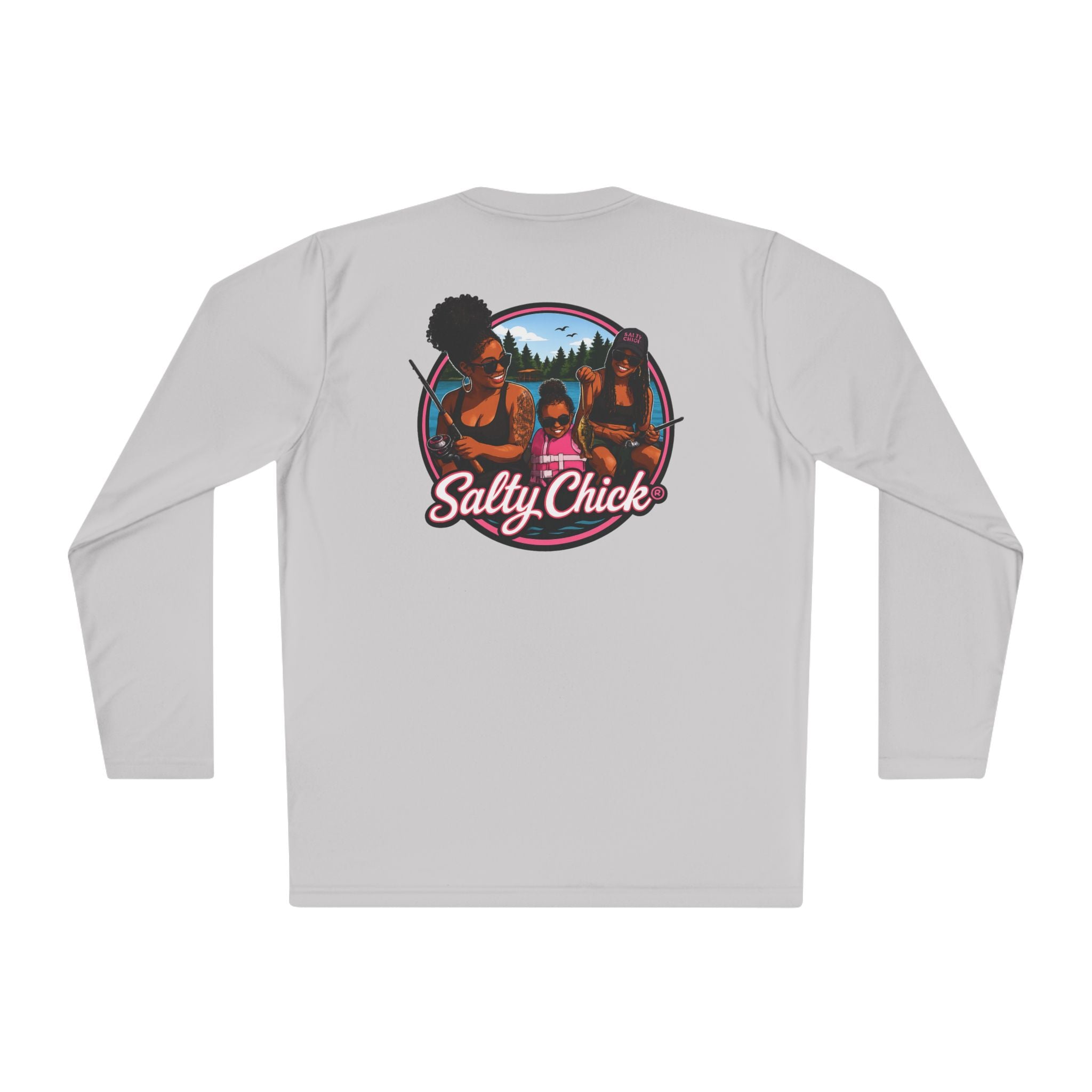 Unisex moisture wicking Long Sleeve fishing Tee