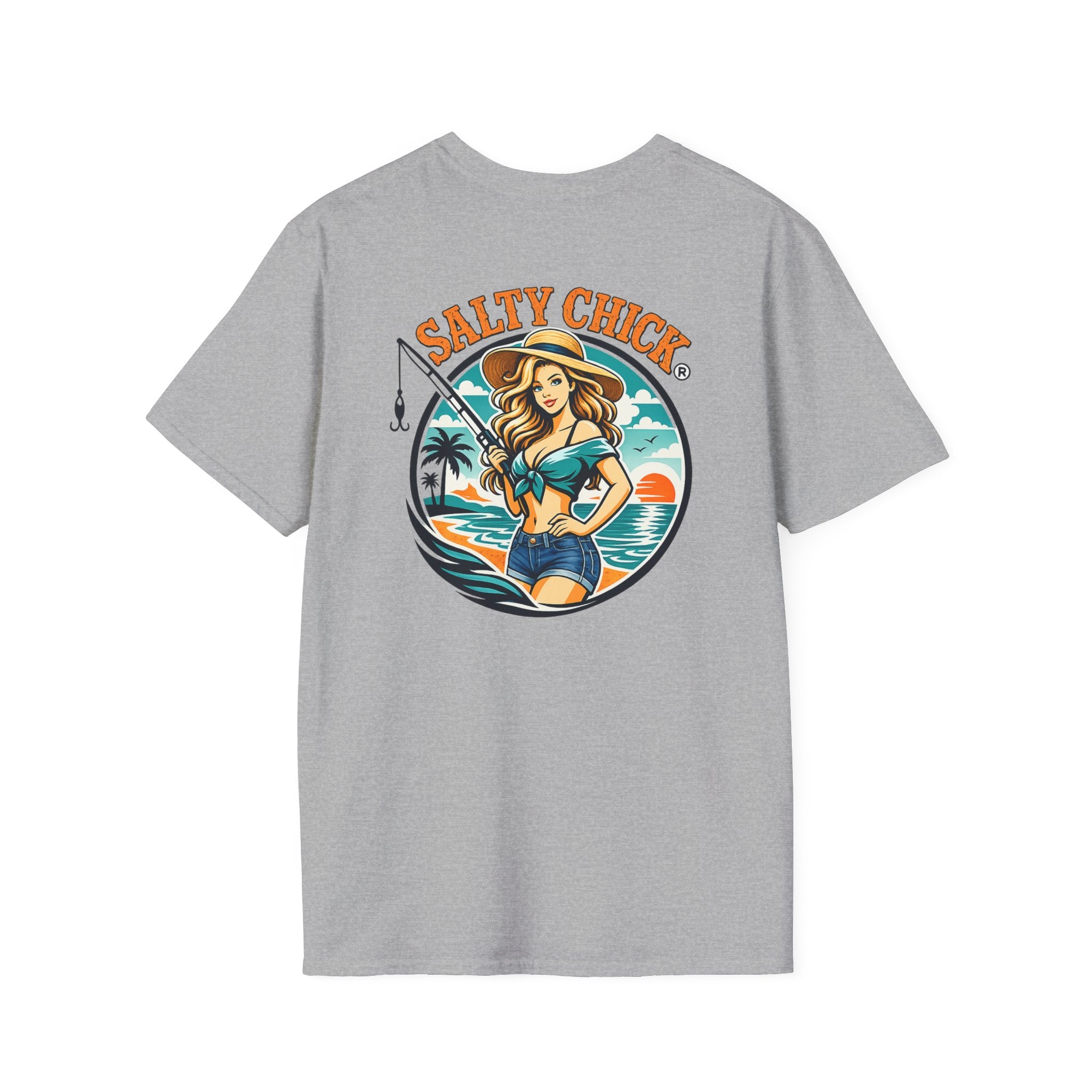 Cotton Front Design Tee- Girly