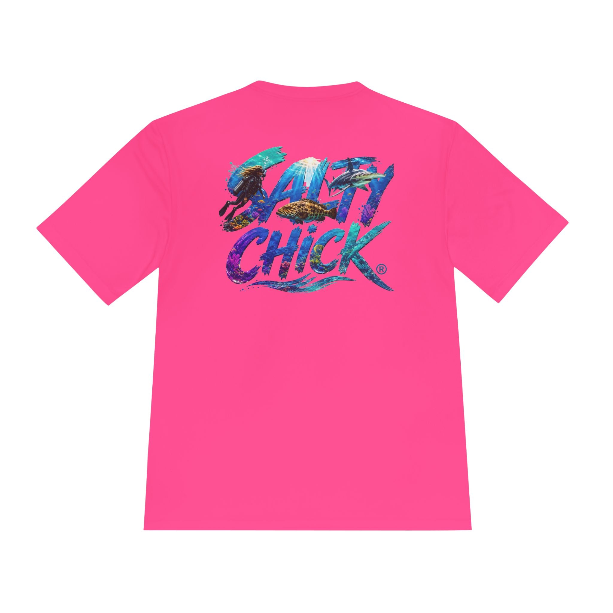 Unisex Moisture Wicking Tee- Divers