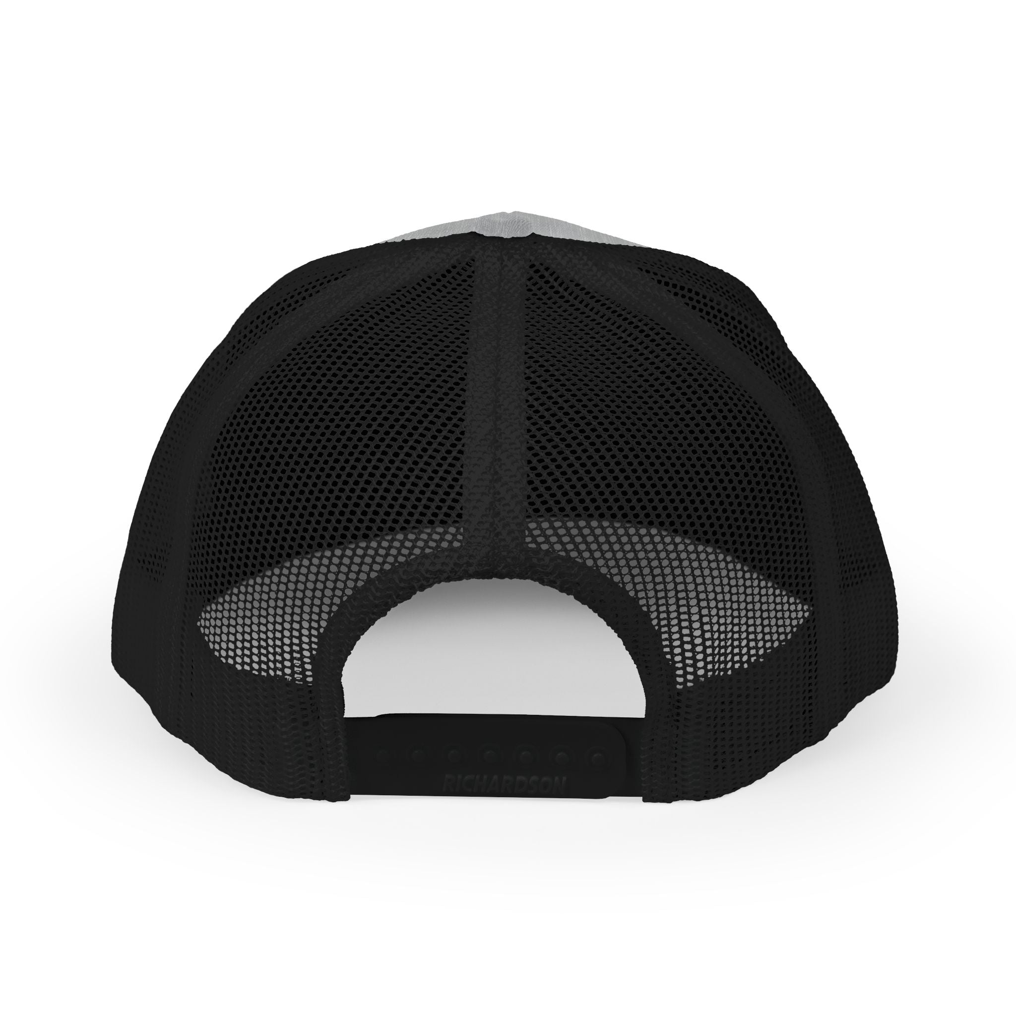 Embroidered Trucker Snapback Hat-Salty Chick lettering