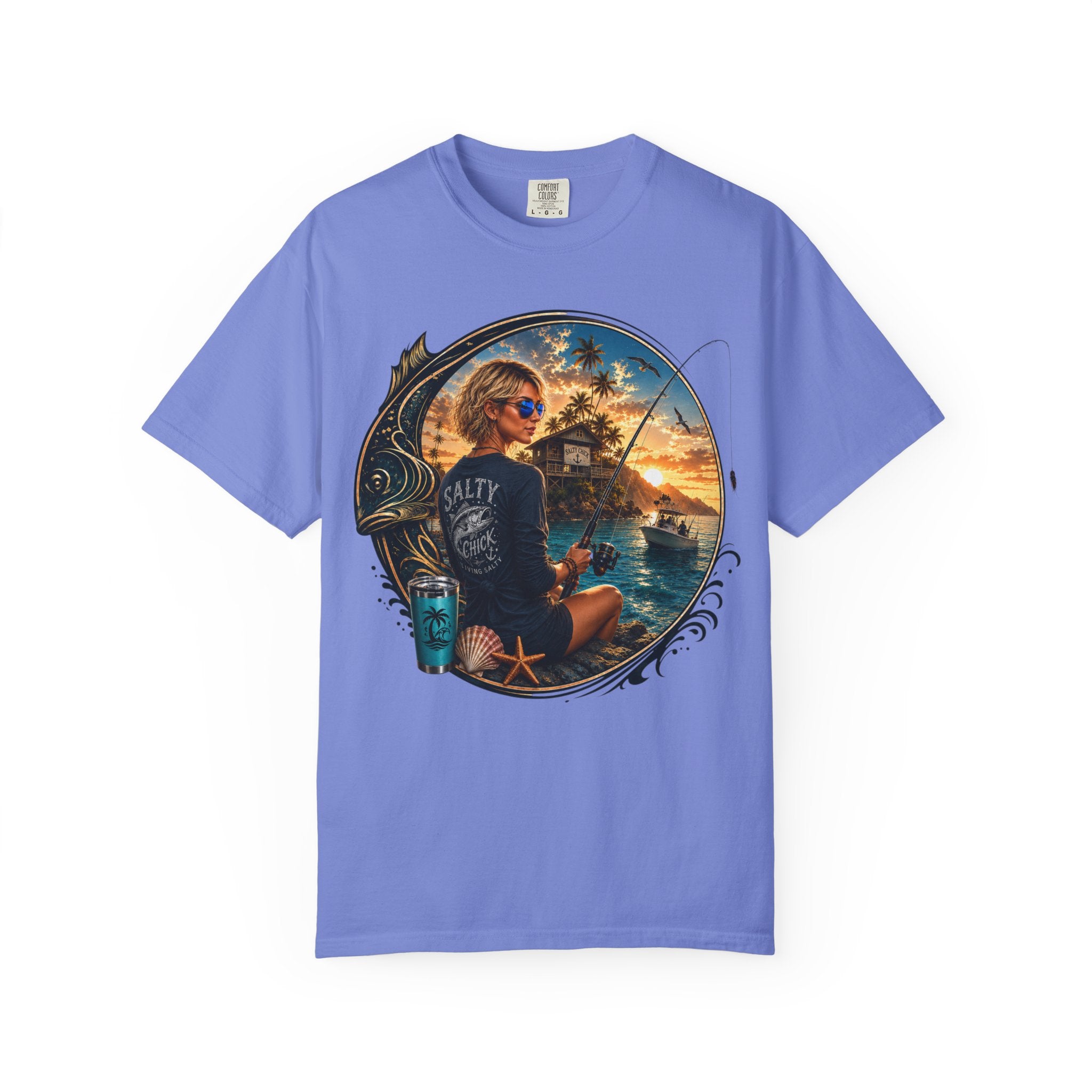 Cotton  fishing T‑Shirt