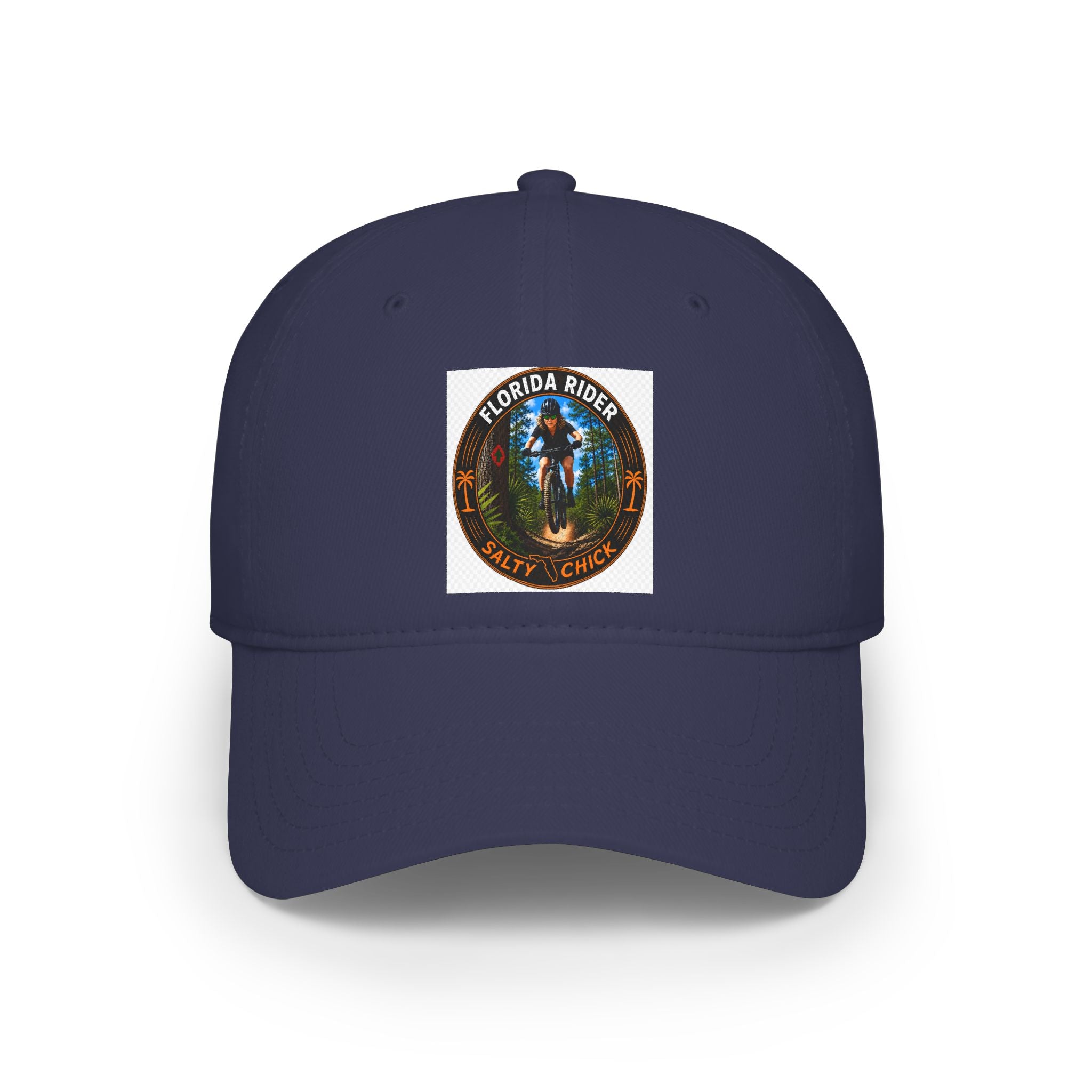 Low Profile Baseball Cap-Mountain Biker