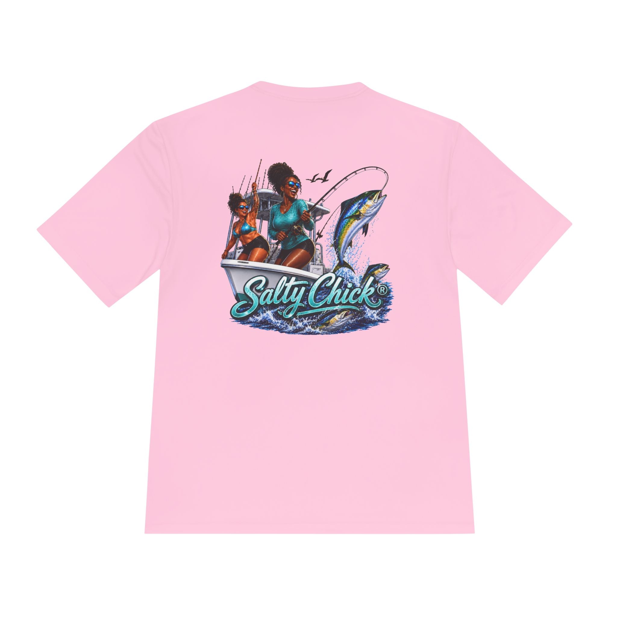 Unisex Moisture Wicking fishing Tee