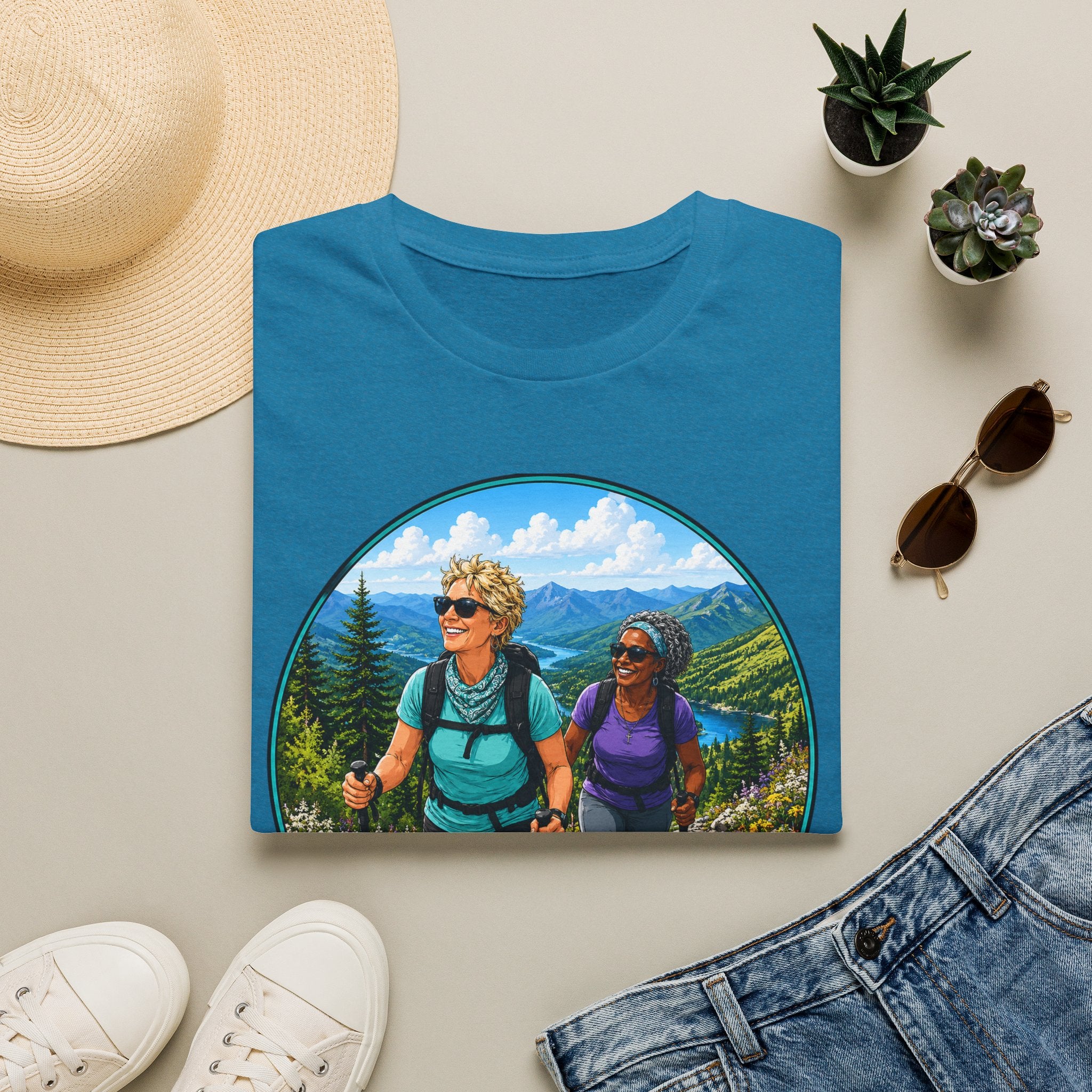 Cotton Tee- Hiking