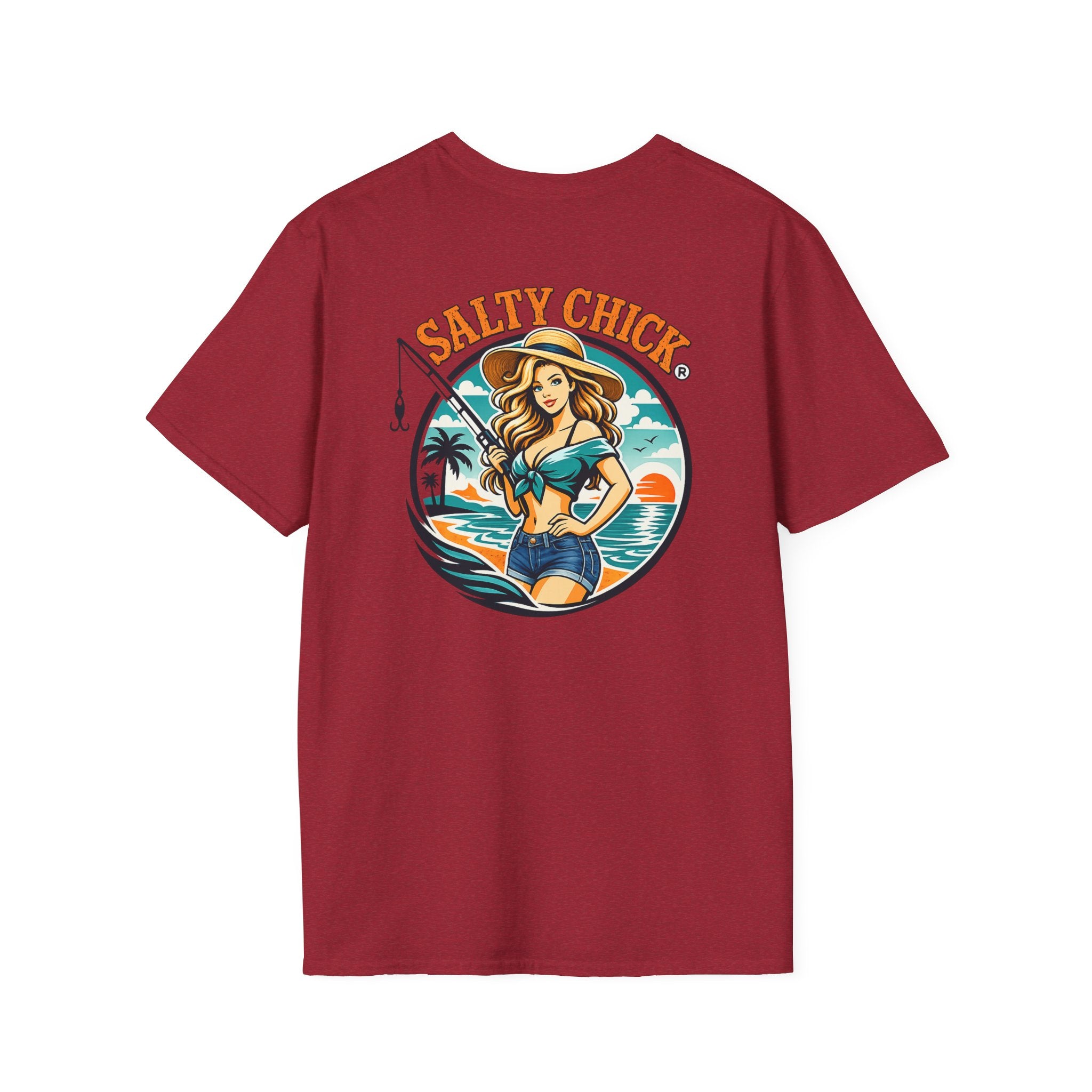 Cotton Front Design Tee- Girly