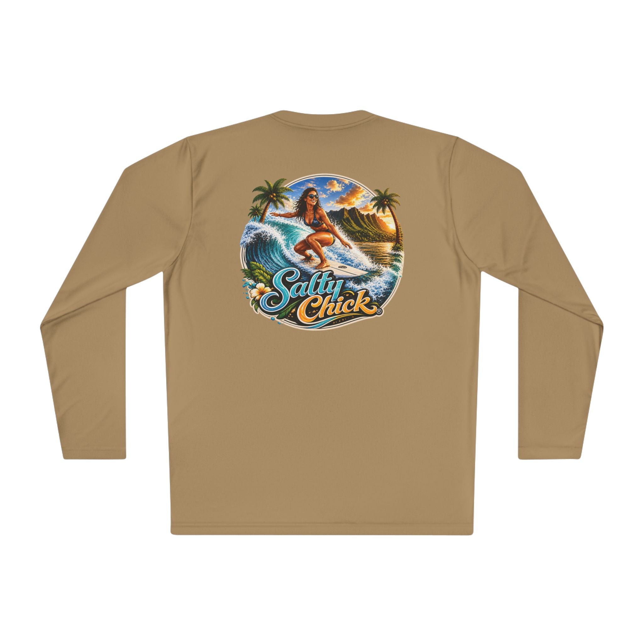 Unisex Moisture Wicking Long Sleeve- Surfer