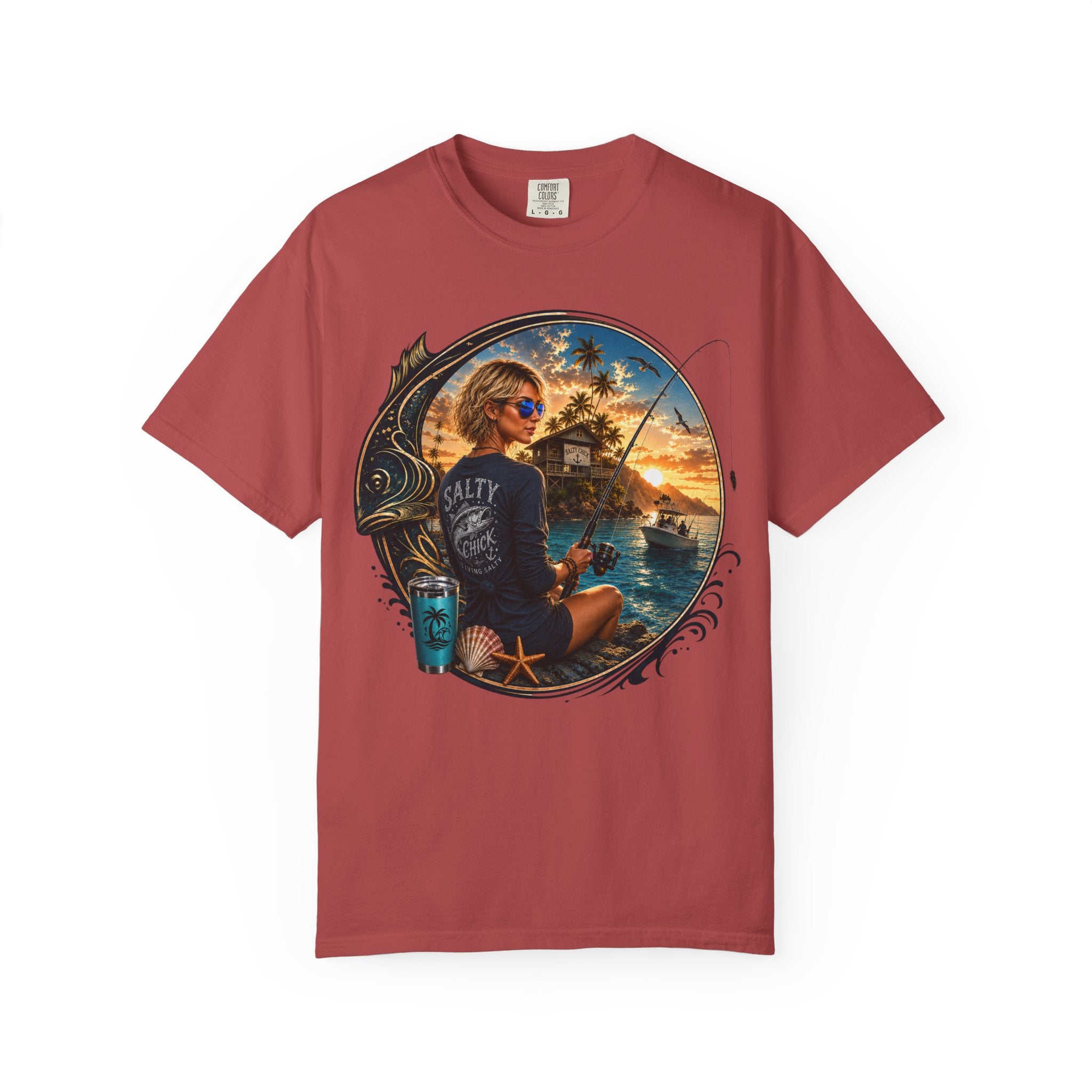 Cotton  fishing T‑Shirt