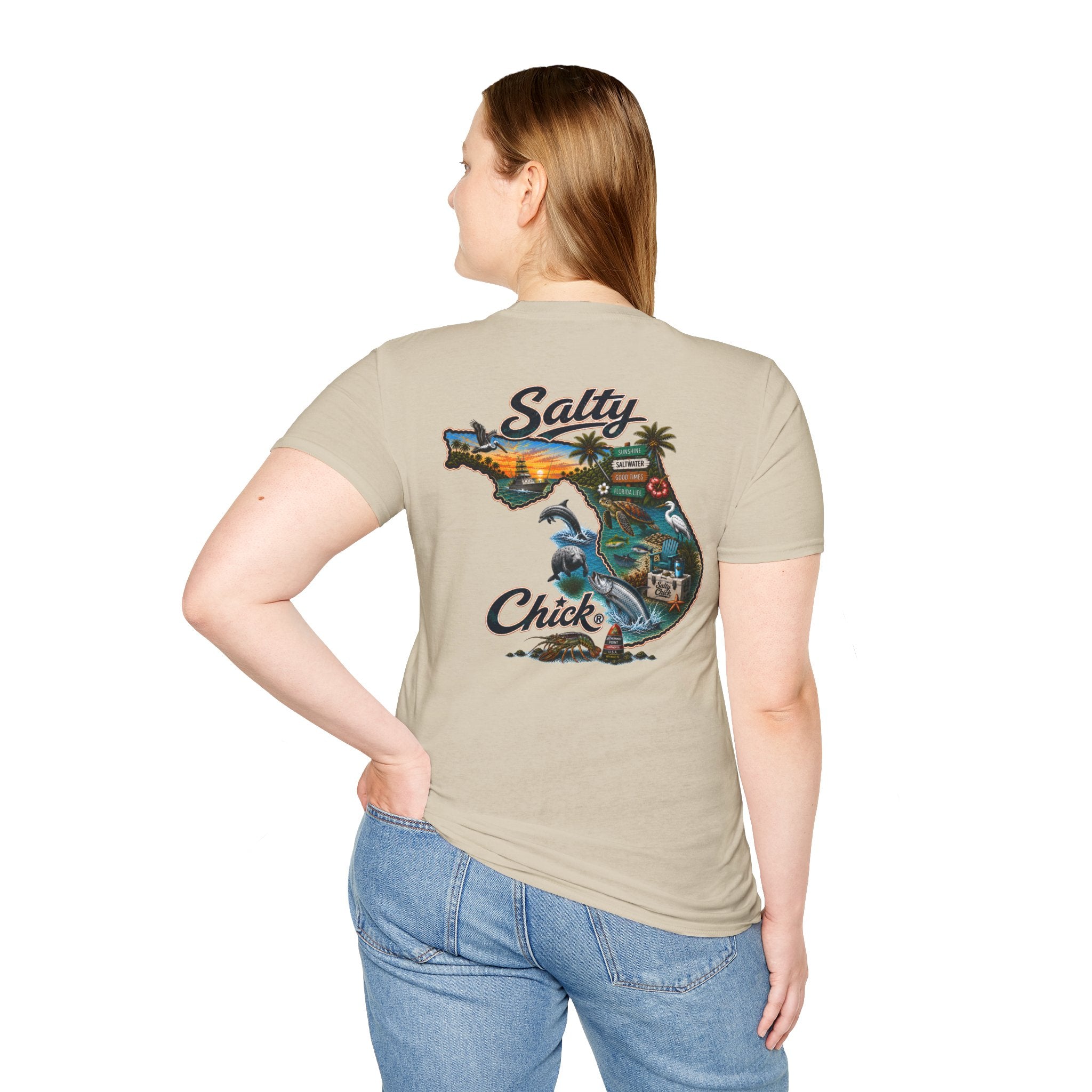 Cotton Tee- State of Florida