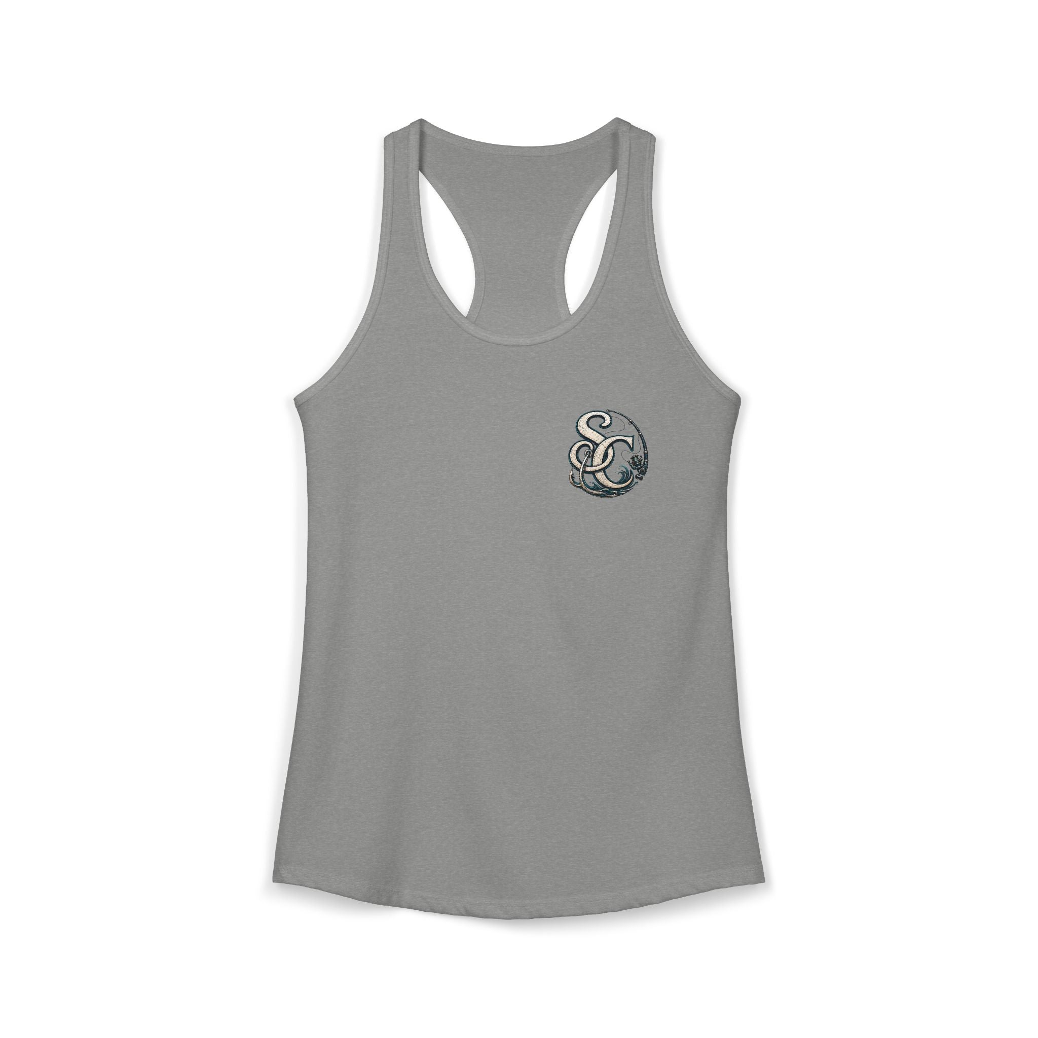 Performance Racerback Tank-Lifeline of fishing