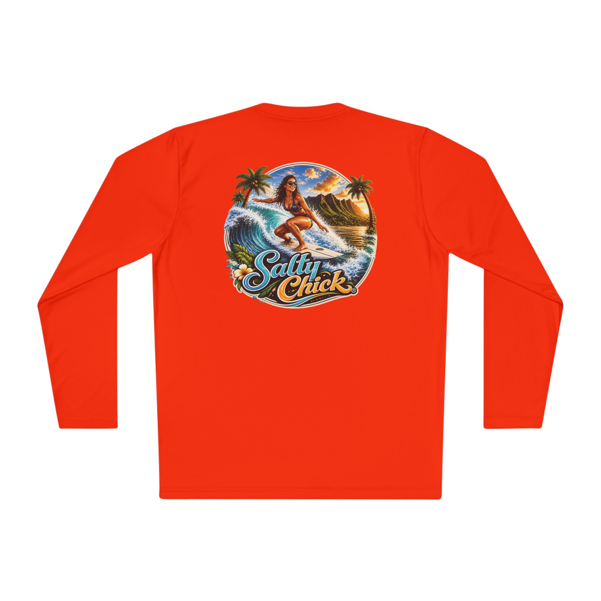 Unisex Moisture Wicking Long Sleeve- Surfer