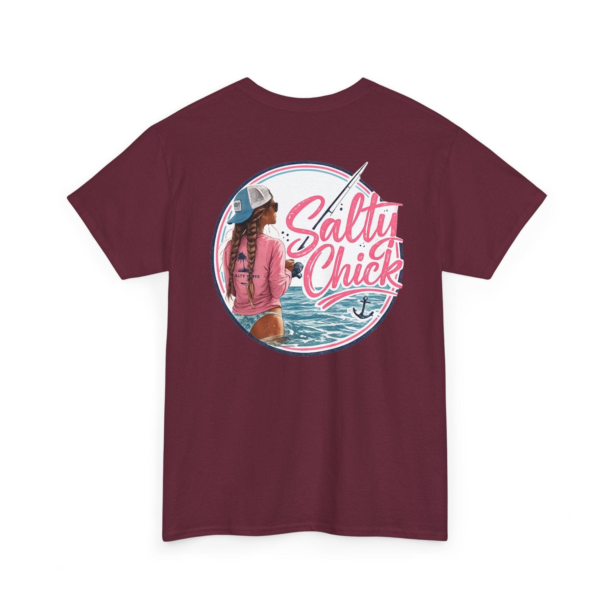 Unisex Heavy Cotton Tee- Fishing