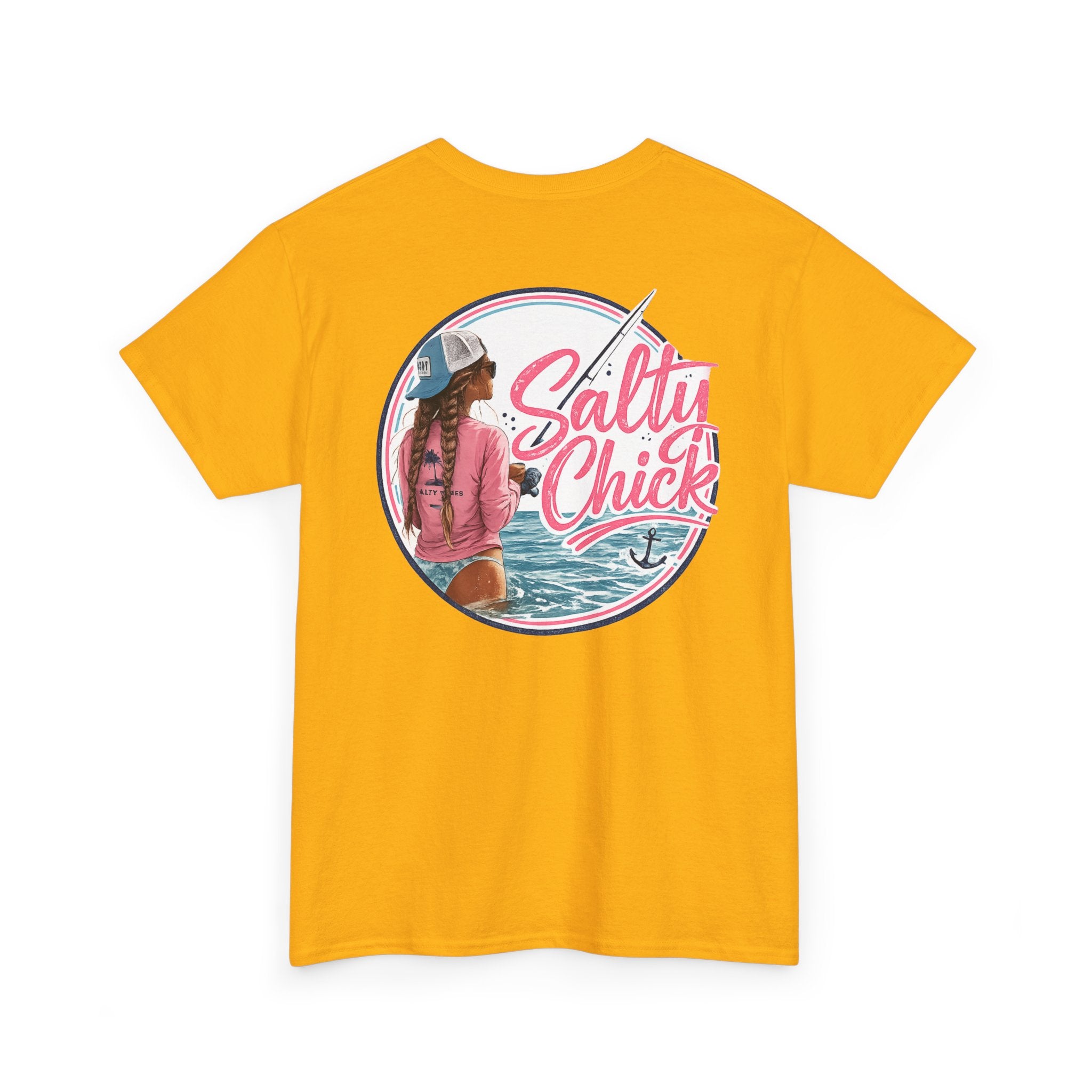 Unisex Heavy Cotton Tee- Fishing