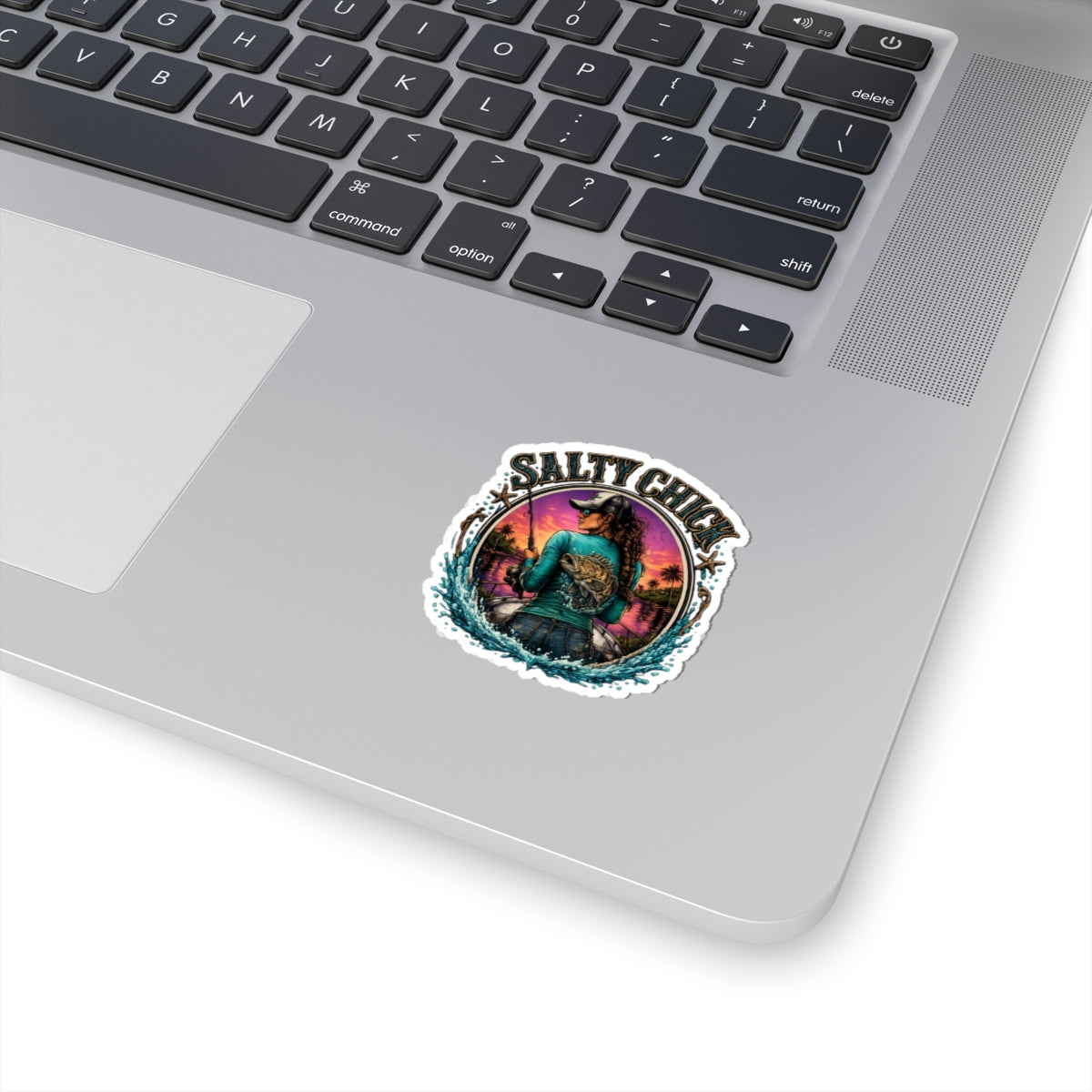 Cut Stick Sticker- Fishing