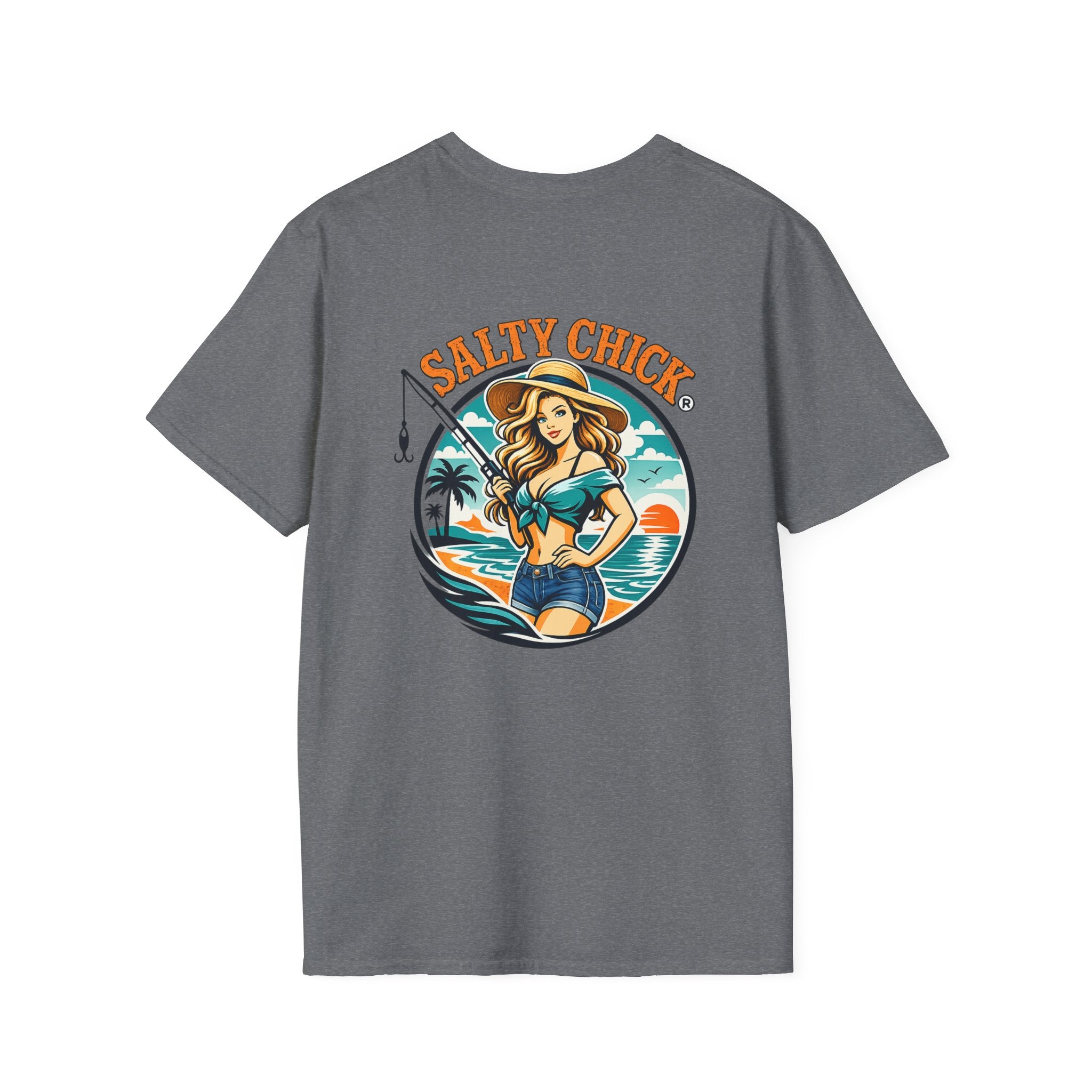 Cotton Front Design Tee- Girly
