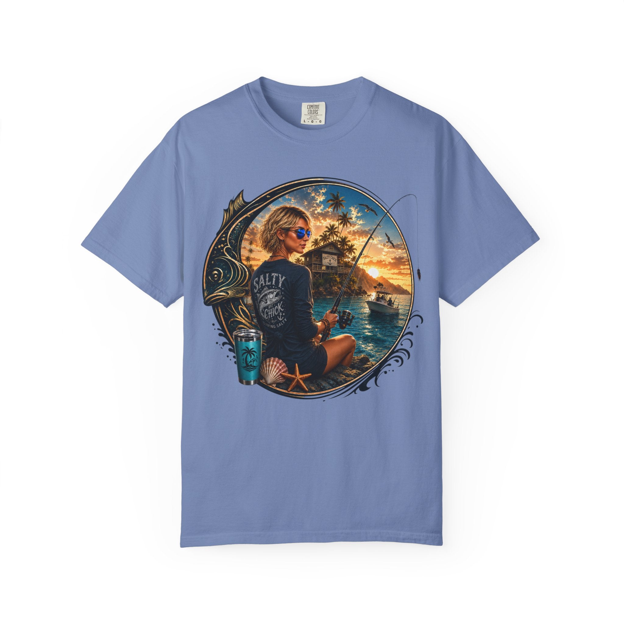 Cotton  fishing T‑Shirt