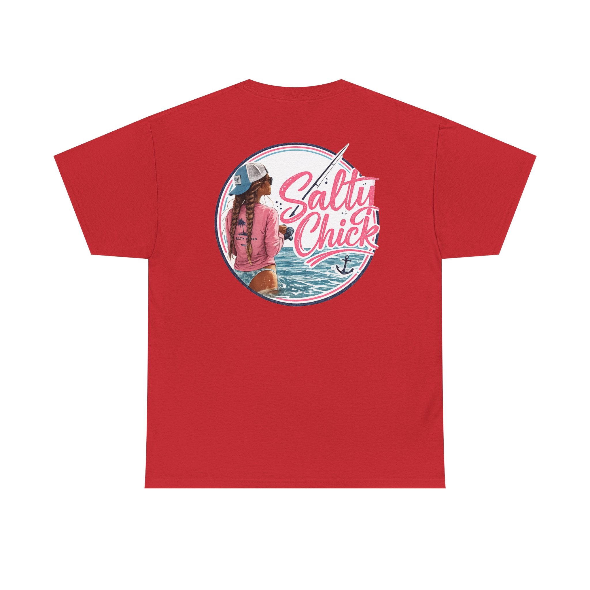 Unisex Heavy Cotton Tee- Fishing