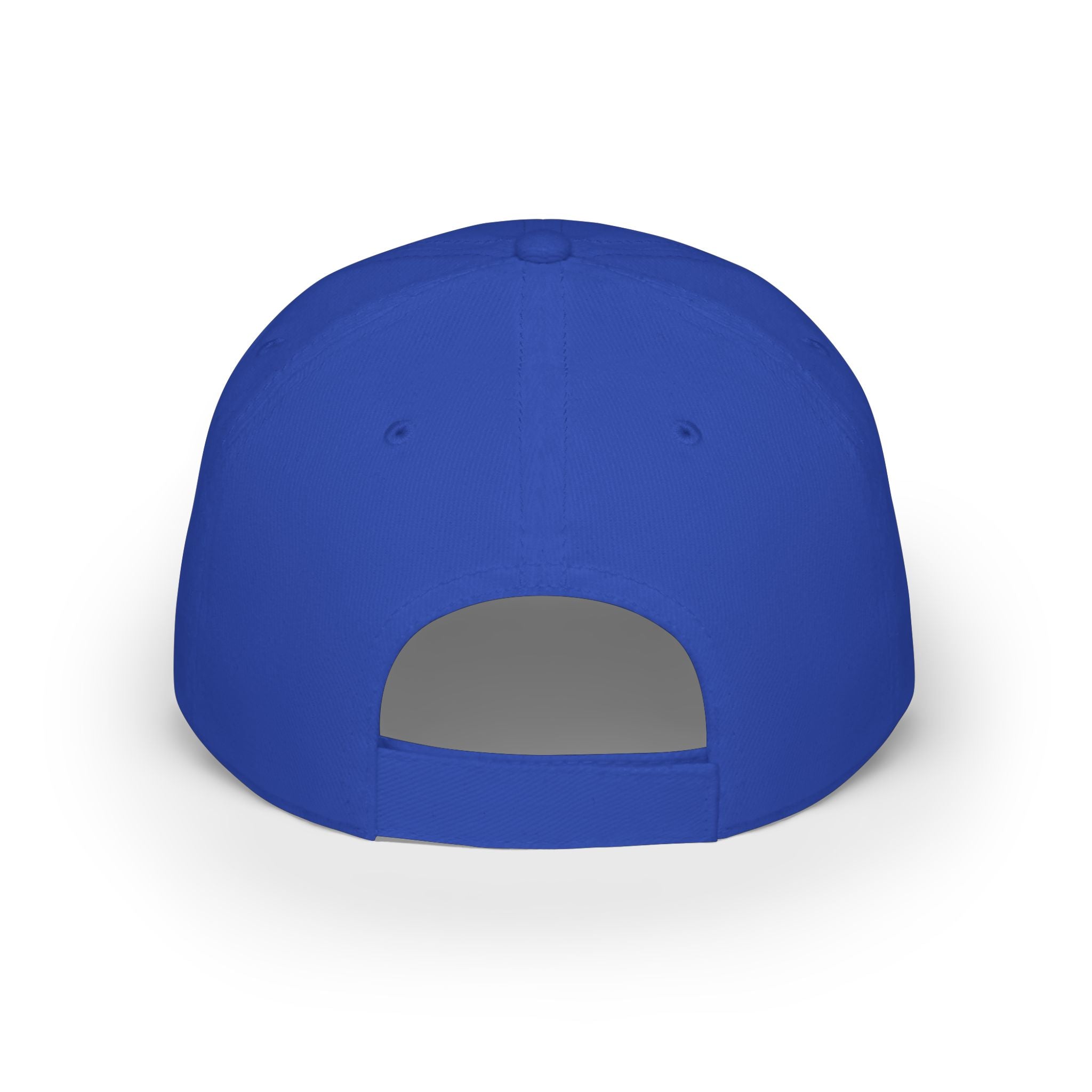Low Profile Baseball Cap, embroidered Fishing logo