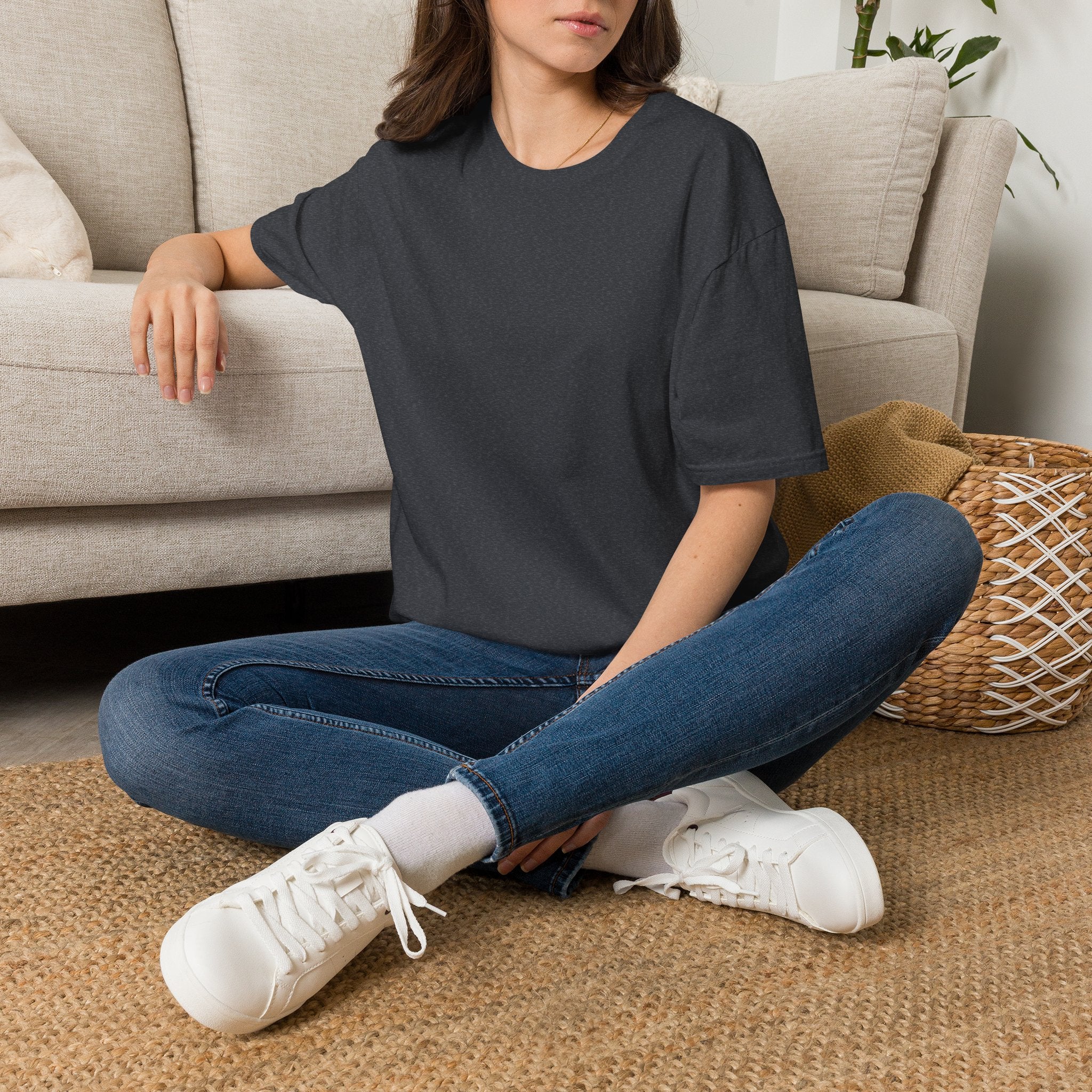 Cotton Front Design Tee- Girly