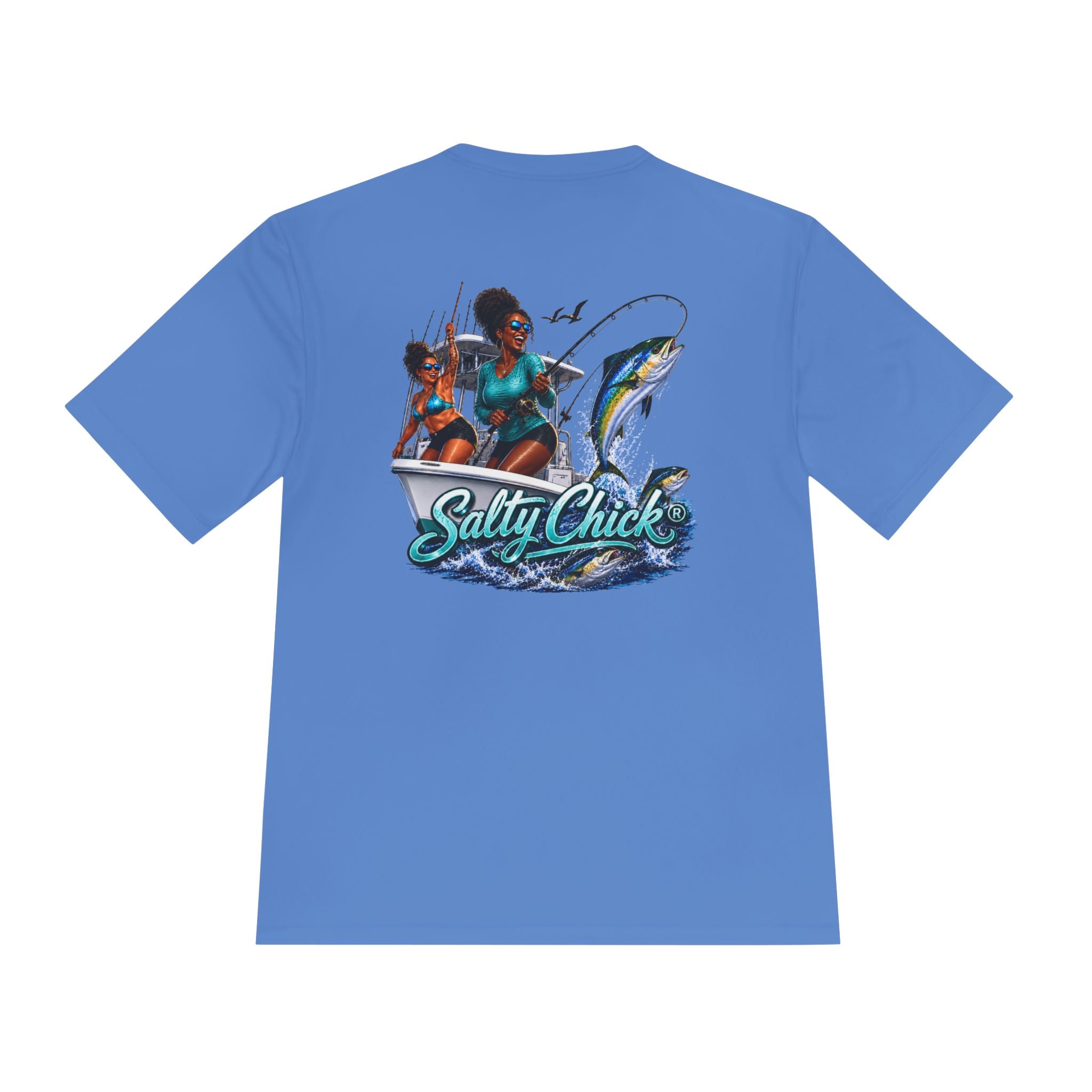Unisex Moisture Wicking fishing Tee