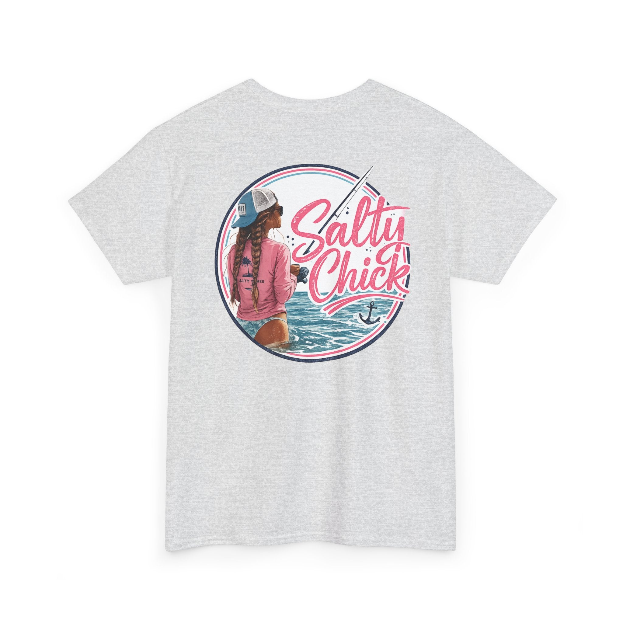 Unisex Heavy Cotton Tee- Fishing