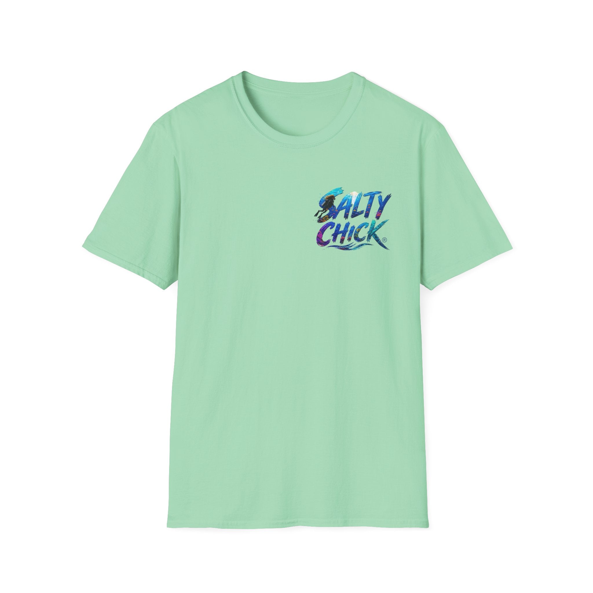 Cotton Tee- Diver lettering