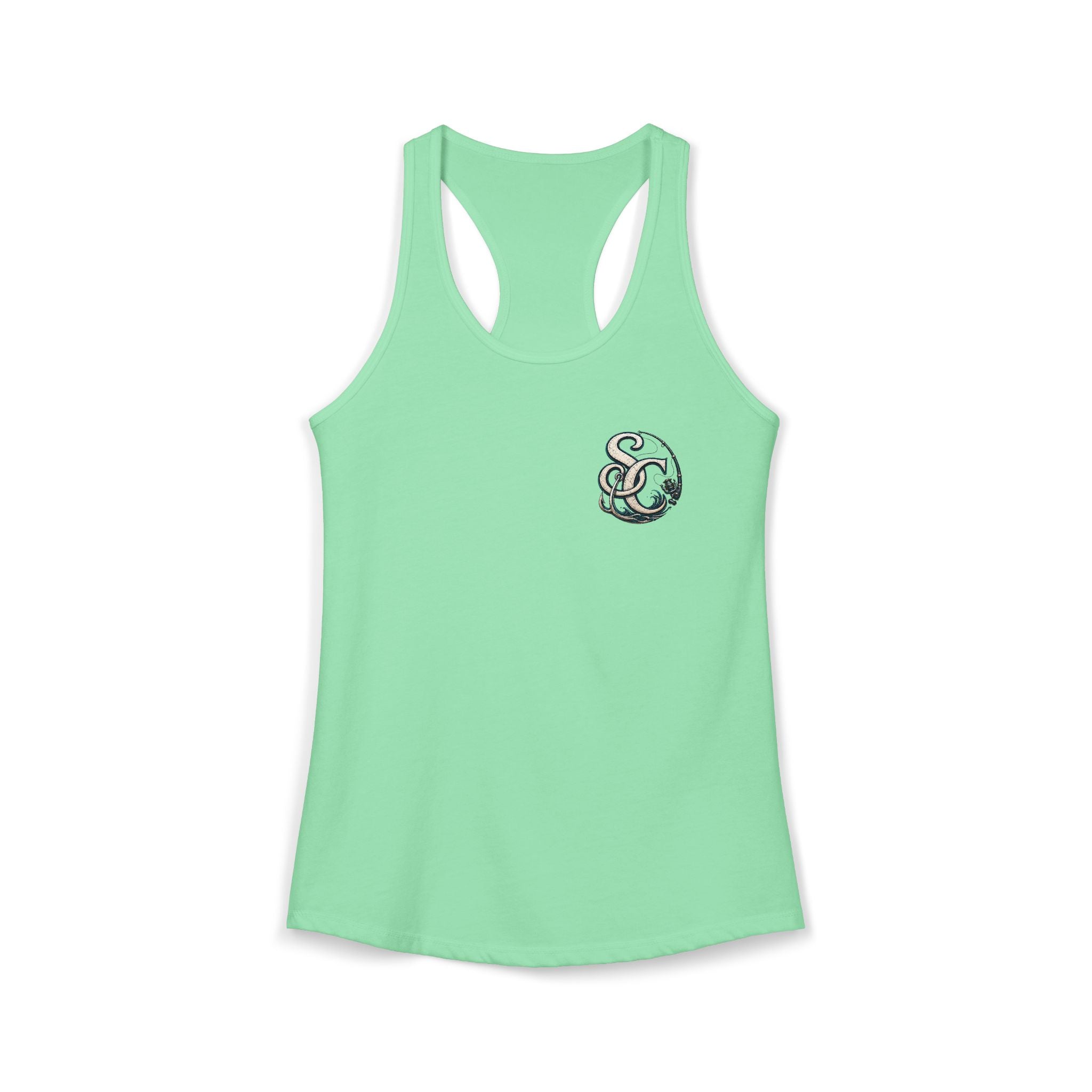 Performance Racerback Tank-Lifeline of fishing