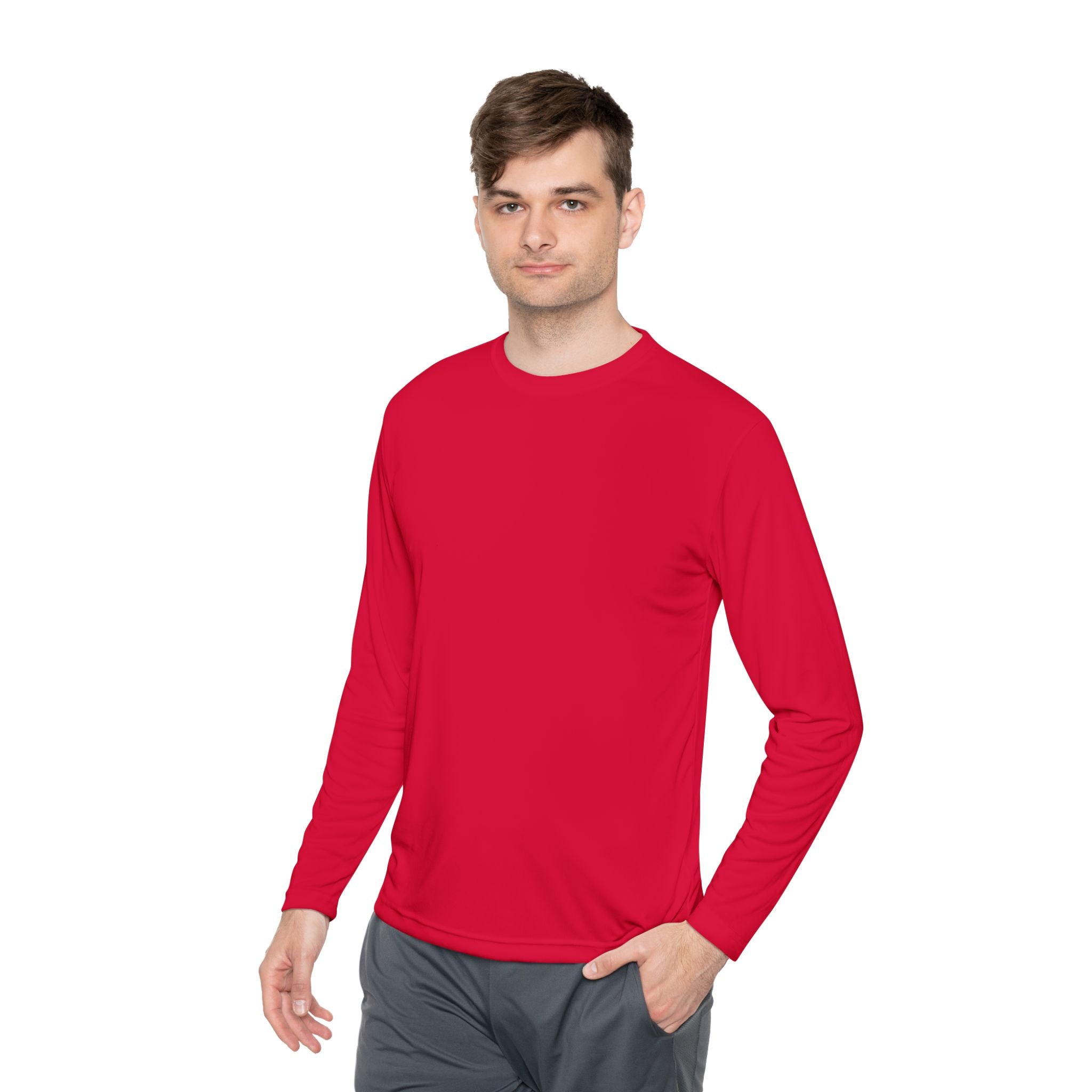 Unisex Moisture Wicking Long Sleeve- Kayakers with Manatees