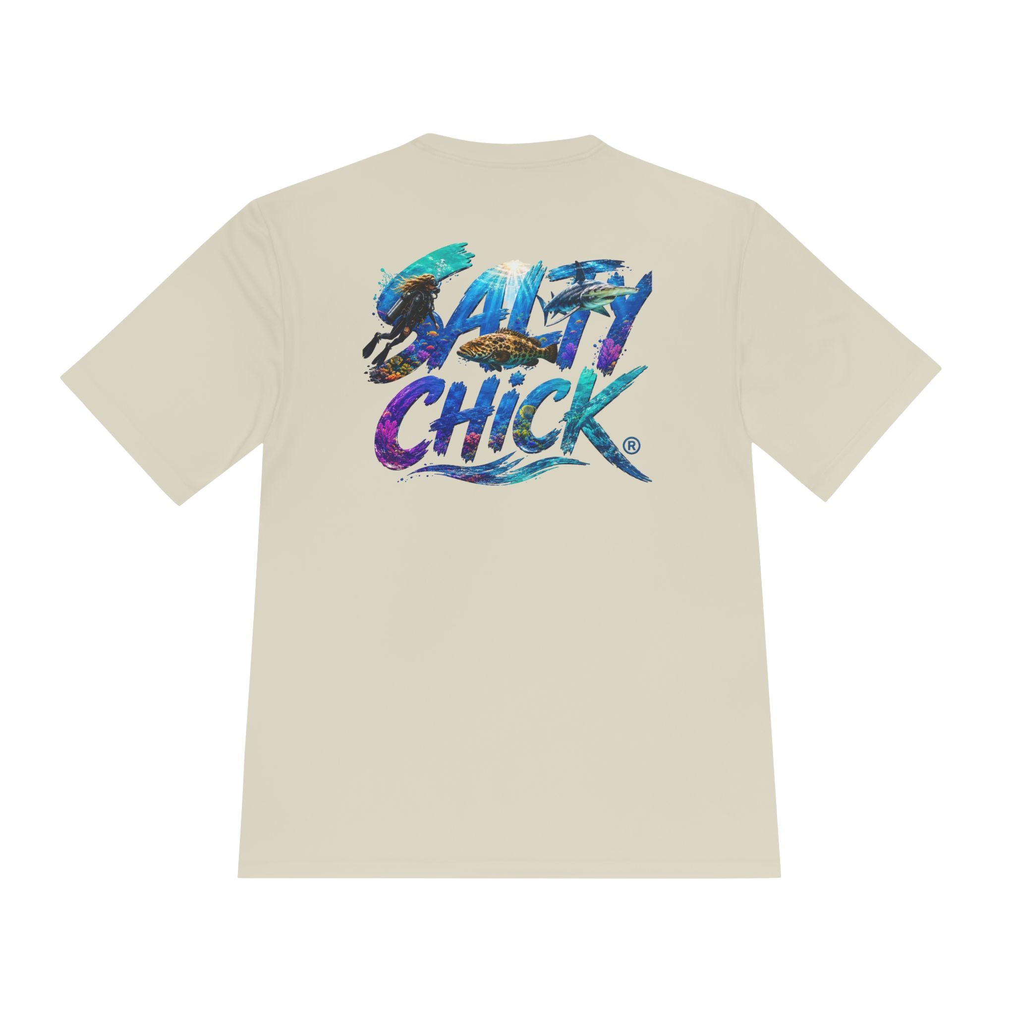 Unisex Moisture Wicking Tee- Divers