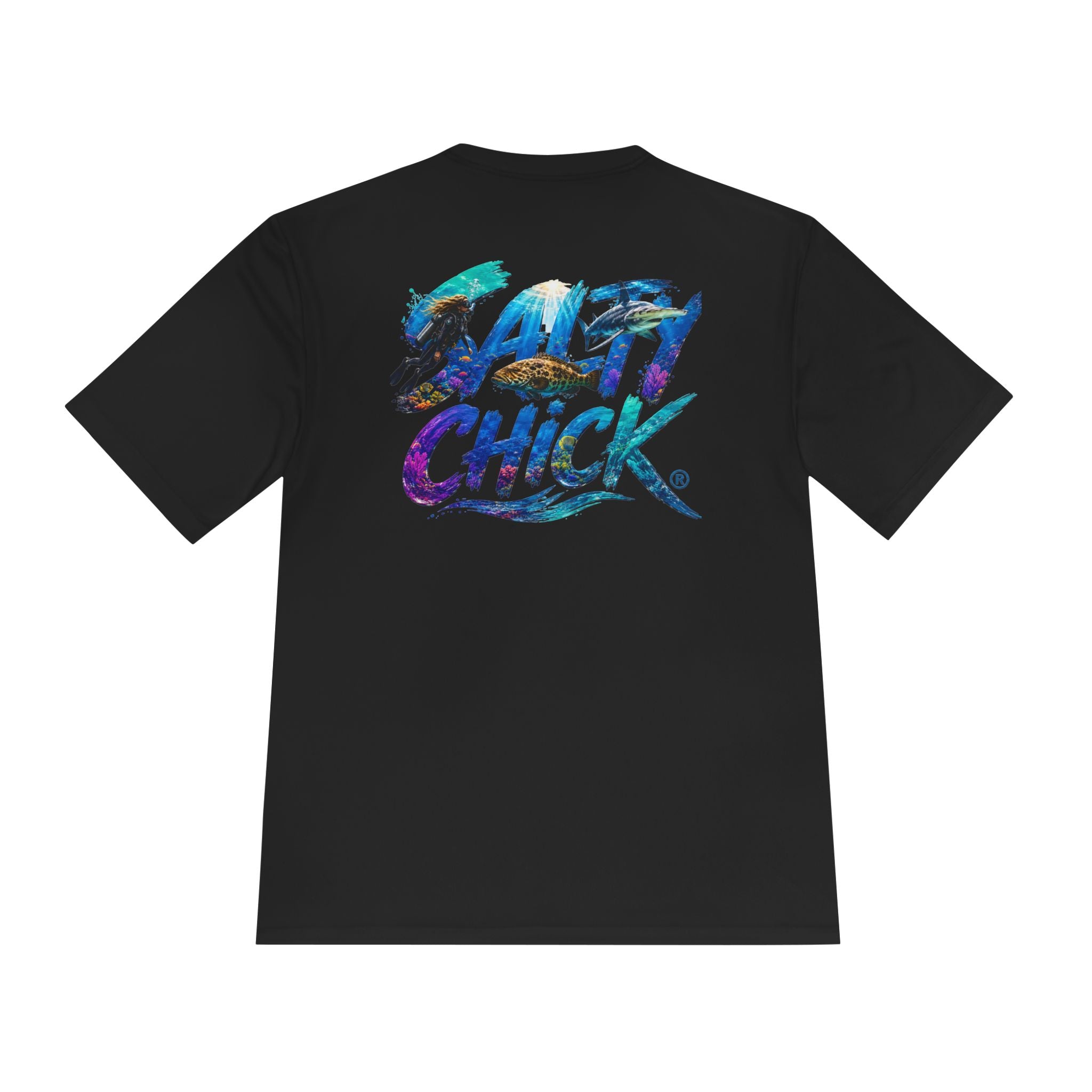 Unisex Moisture Wicking Tee- Divers
