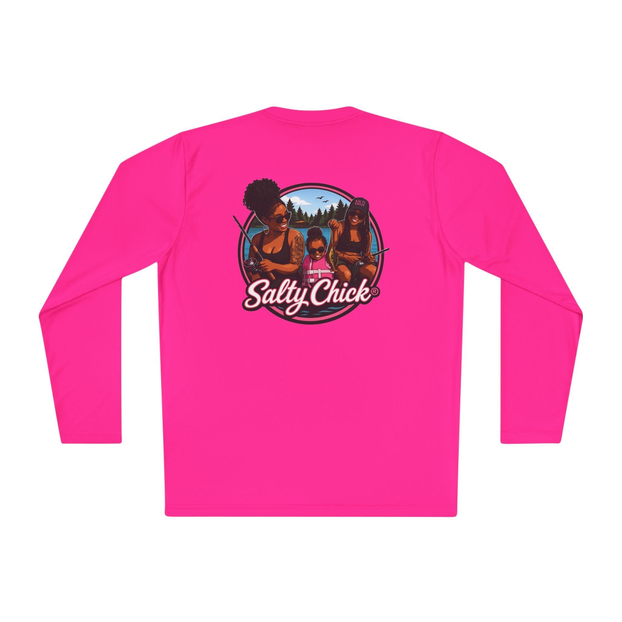 Unisex moisture wicking Long Sleeve fishing Tee